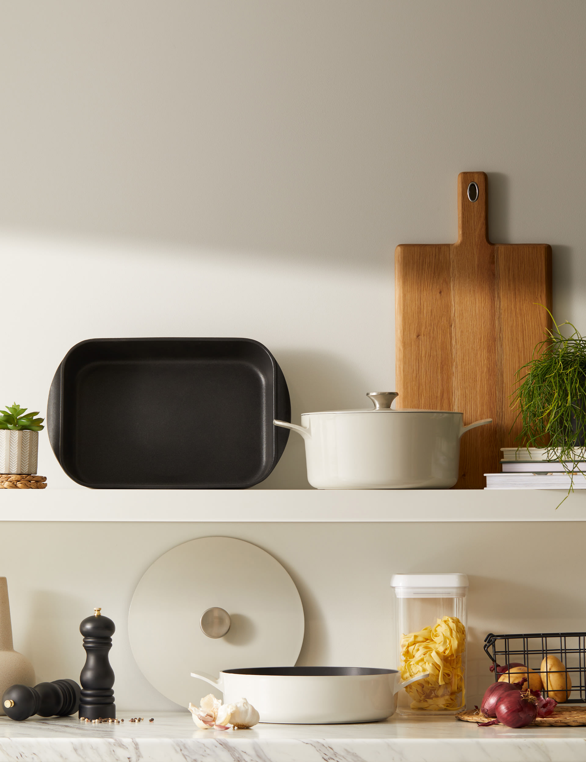 Large Cast Aluminium Roaster | M&S chef | M&S