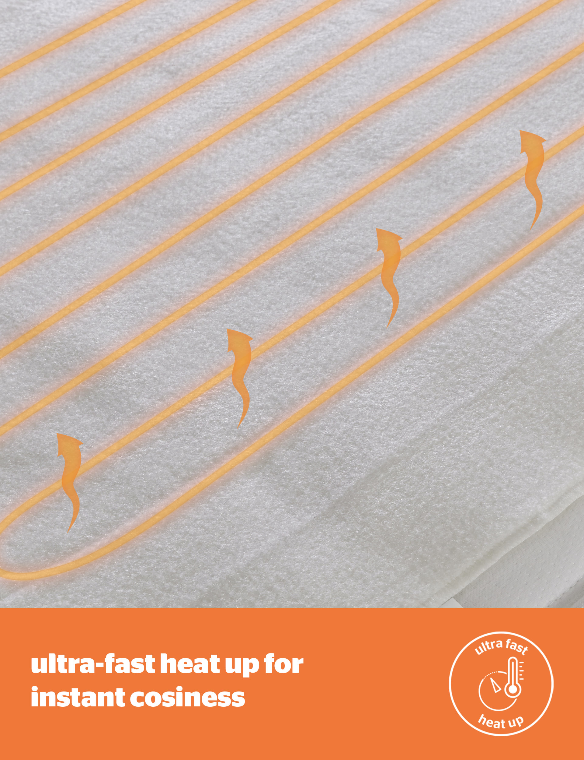 Yours & Mine Dual Control Electric Blanket Silentnight M&S