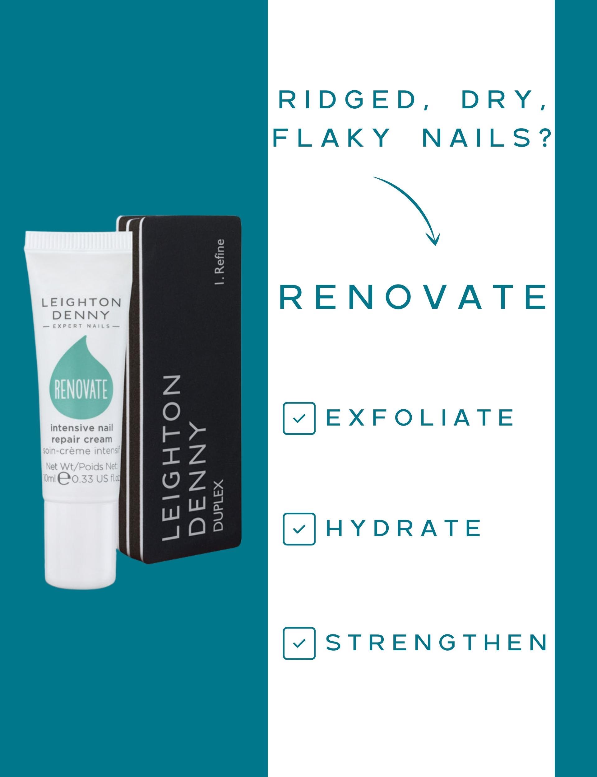 Renovate Nail Repair Cream & Buffer 10ml 3 of 3