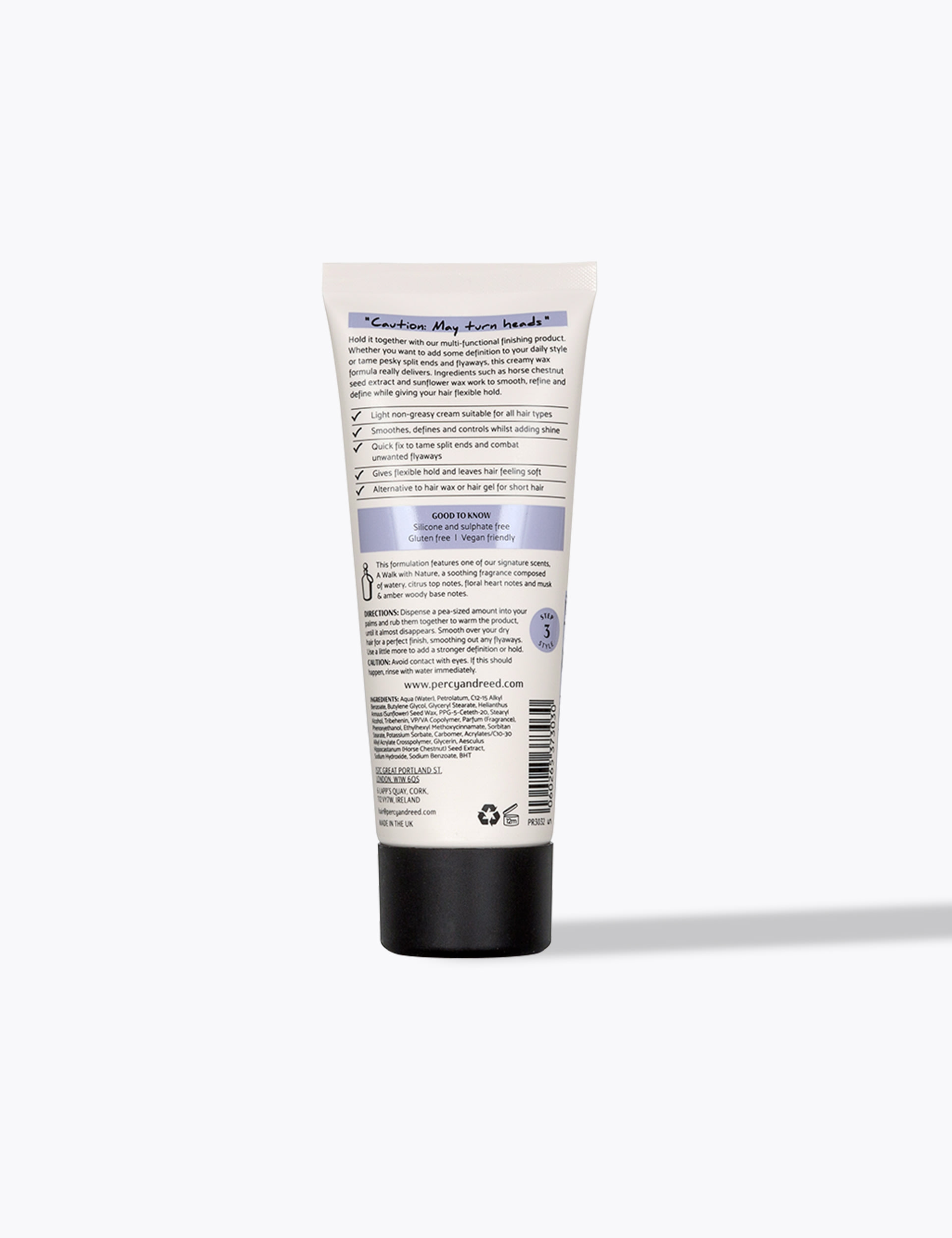 Session Styling Define & Hold Finishing Cream 100ml Percy & Reed™ M&S