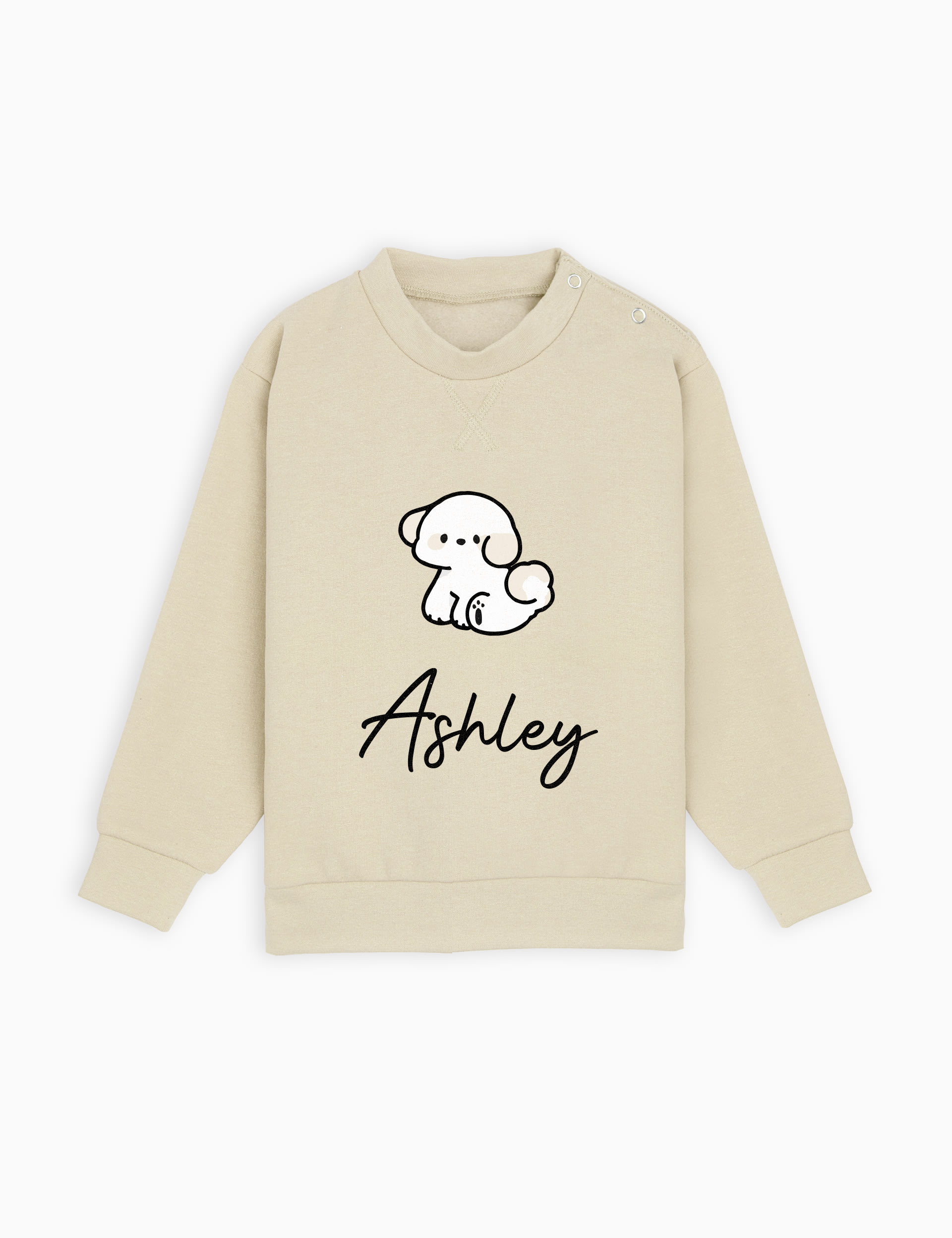 Personalised Puppy Sweatshirt (1-6 Yrs) 1 of 3