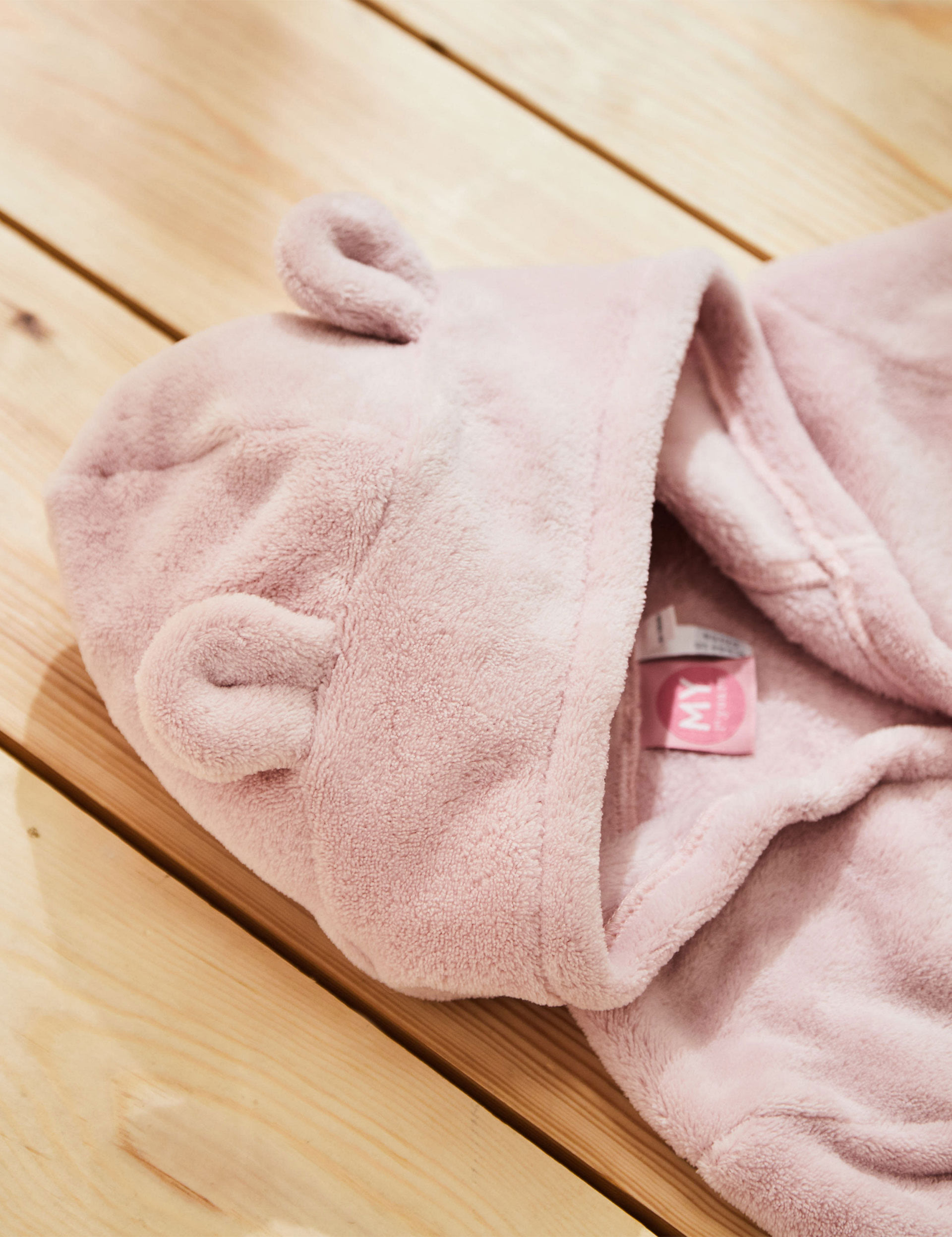 Personalised Hooded Fleece Robe (0-7 Yrs) 2 of 4