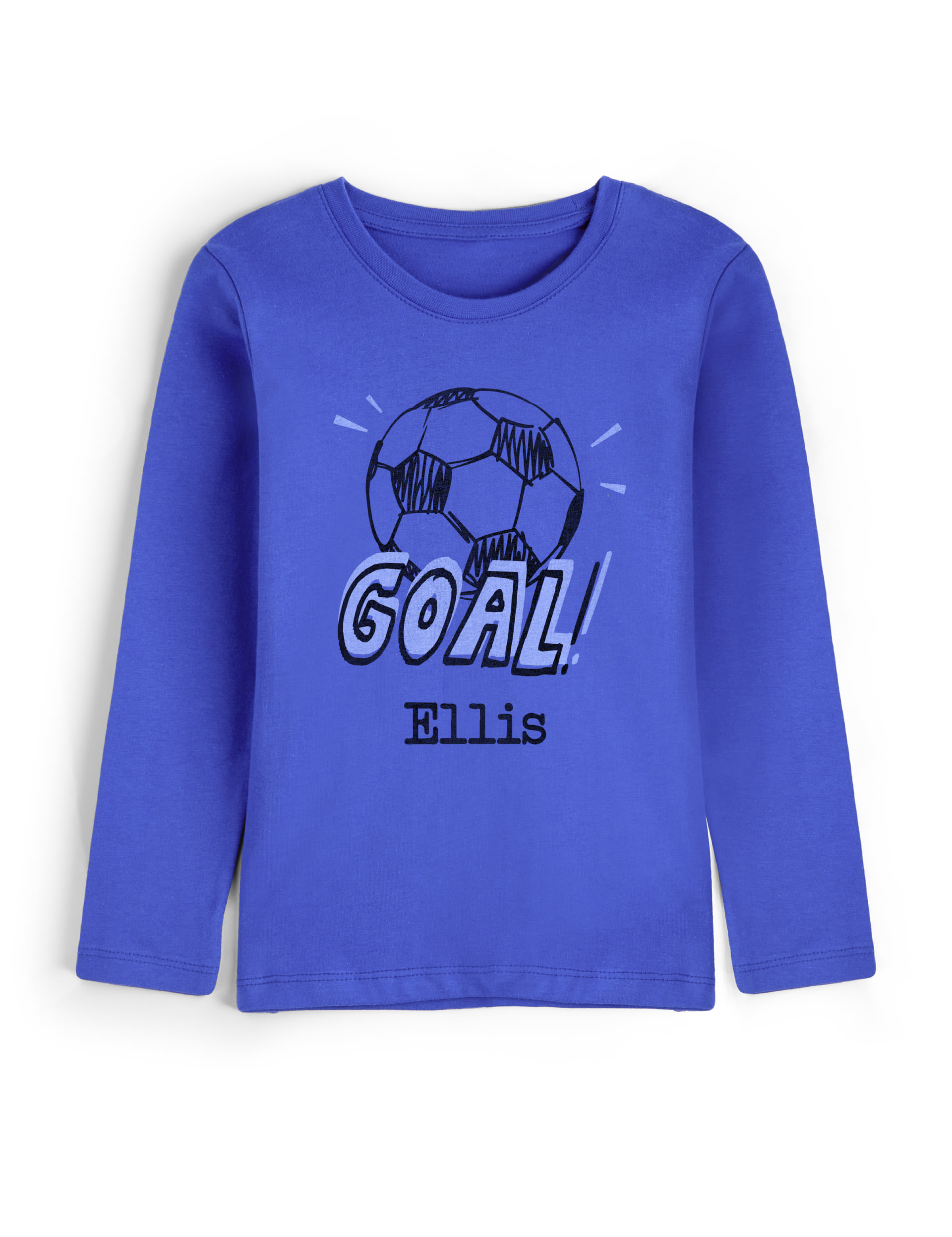 Personalised Kids Goal T Shirt (5-12 Yrs) 1 of 3