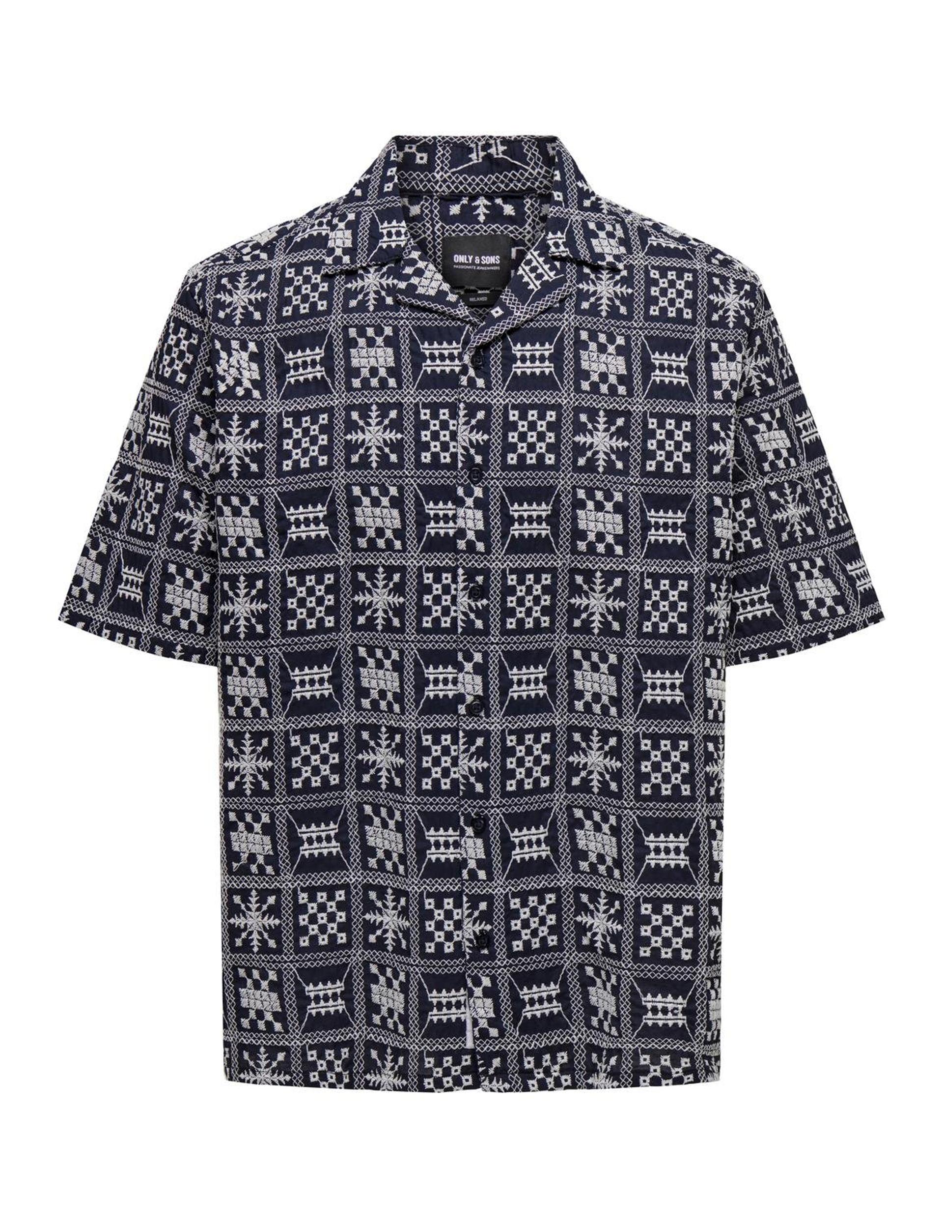 Cotton Rich Printed Shirt 2 of 3