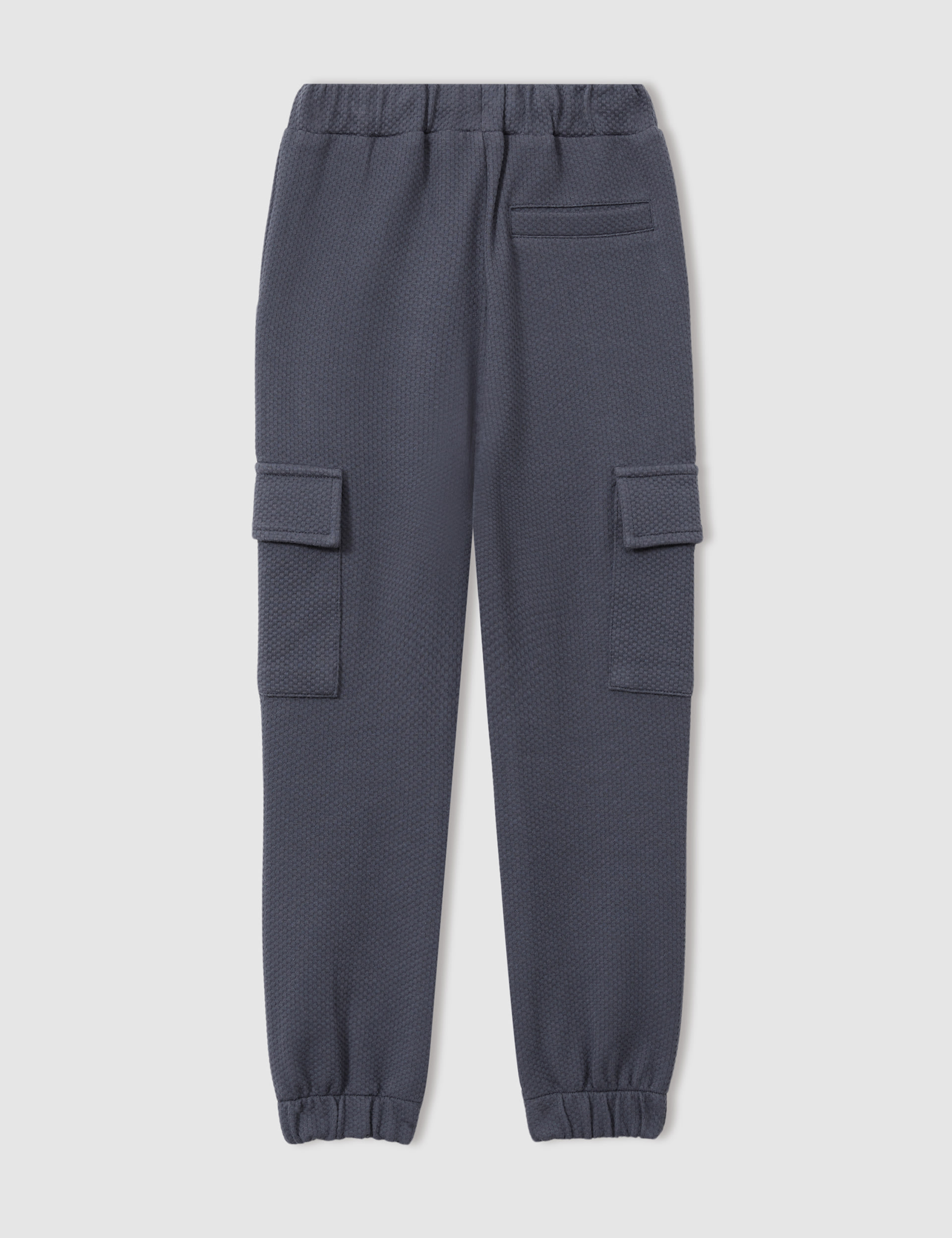 Cotton Rich Textured Cargo Joggers (3-14 Yrs) 2 of 3