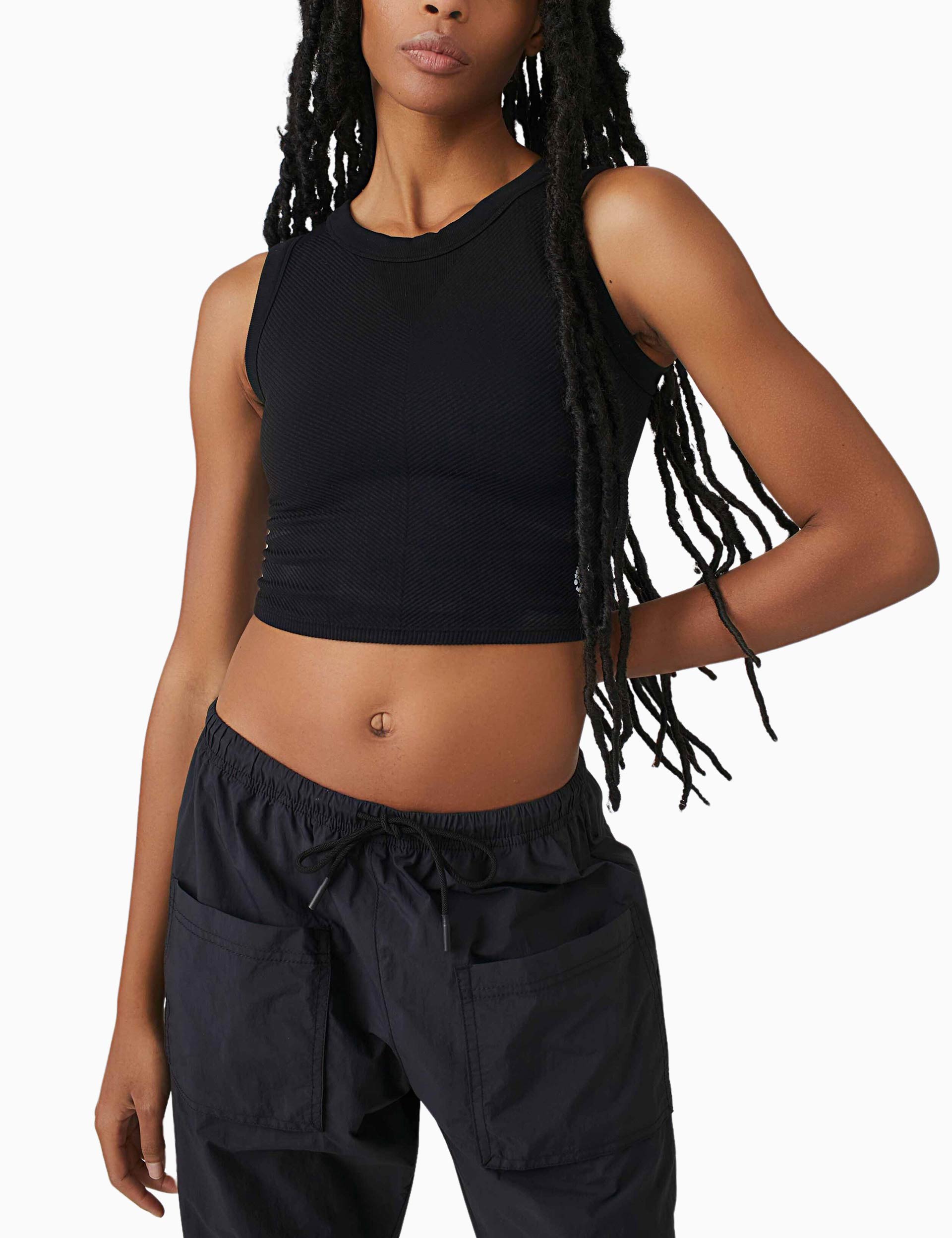 Free Throw Textured Crop Top FP Movement M&S
