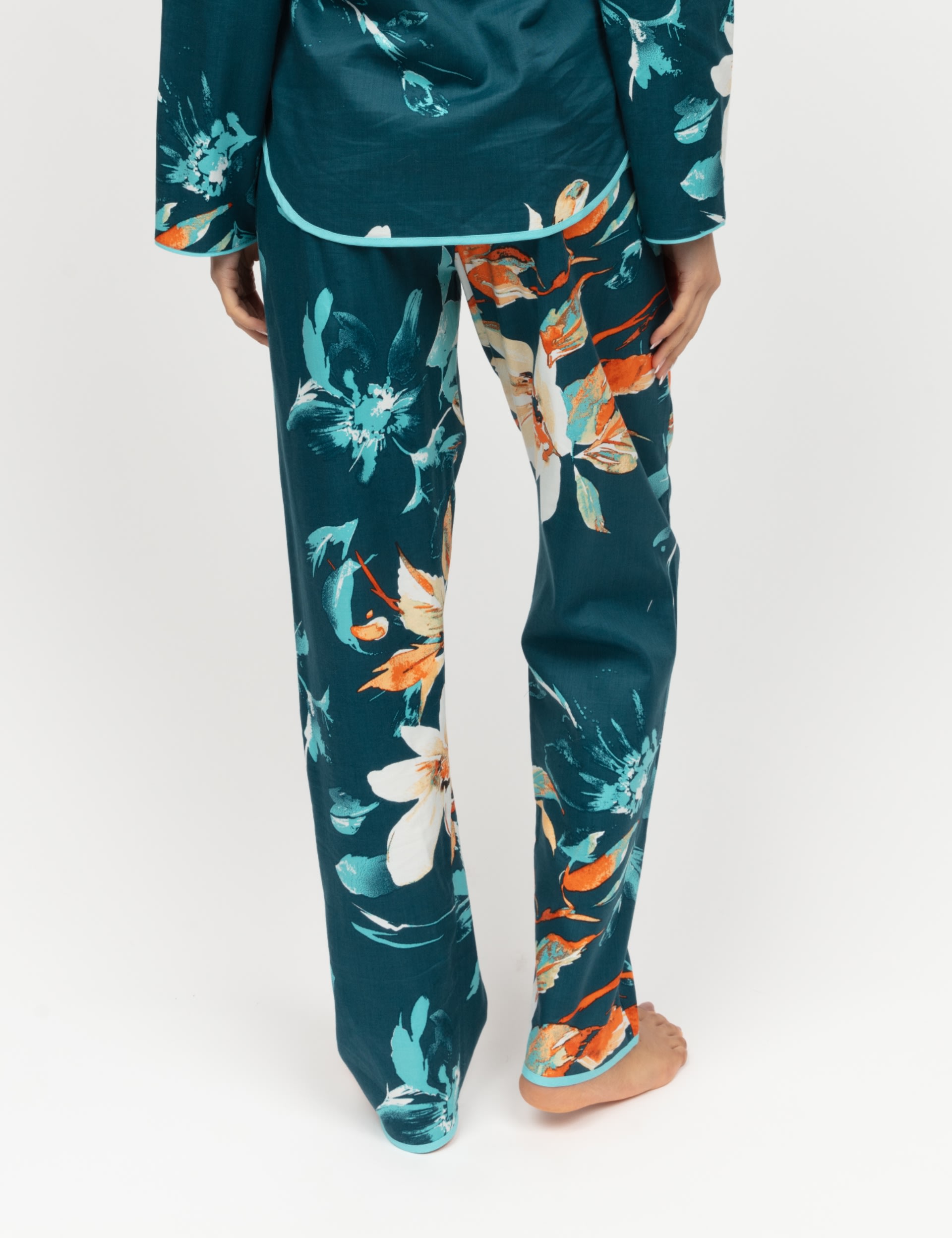 Cotton Rich Floral Pyjama Bottoms 4 of 4