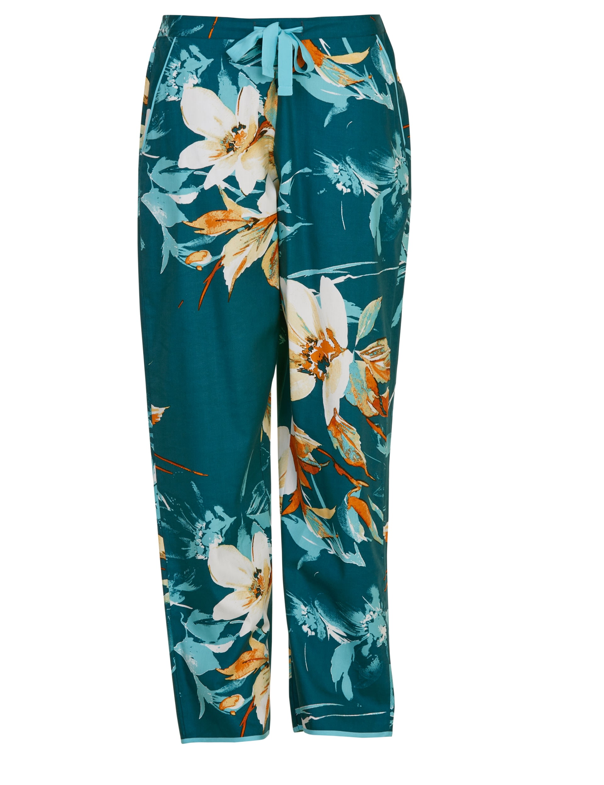 Cotton Rich Floral Pyjama Bottoms 2 of 4