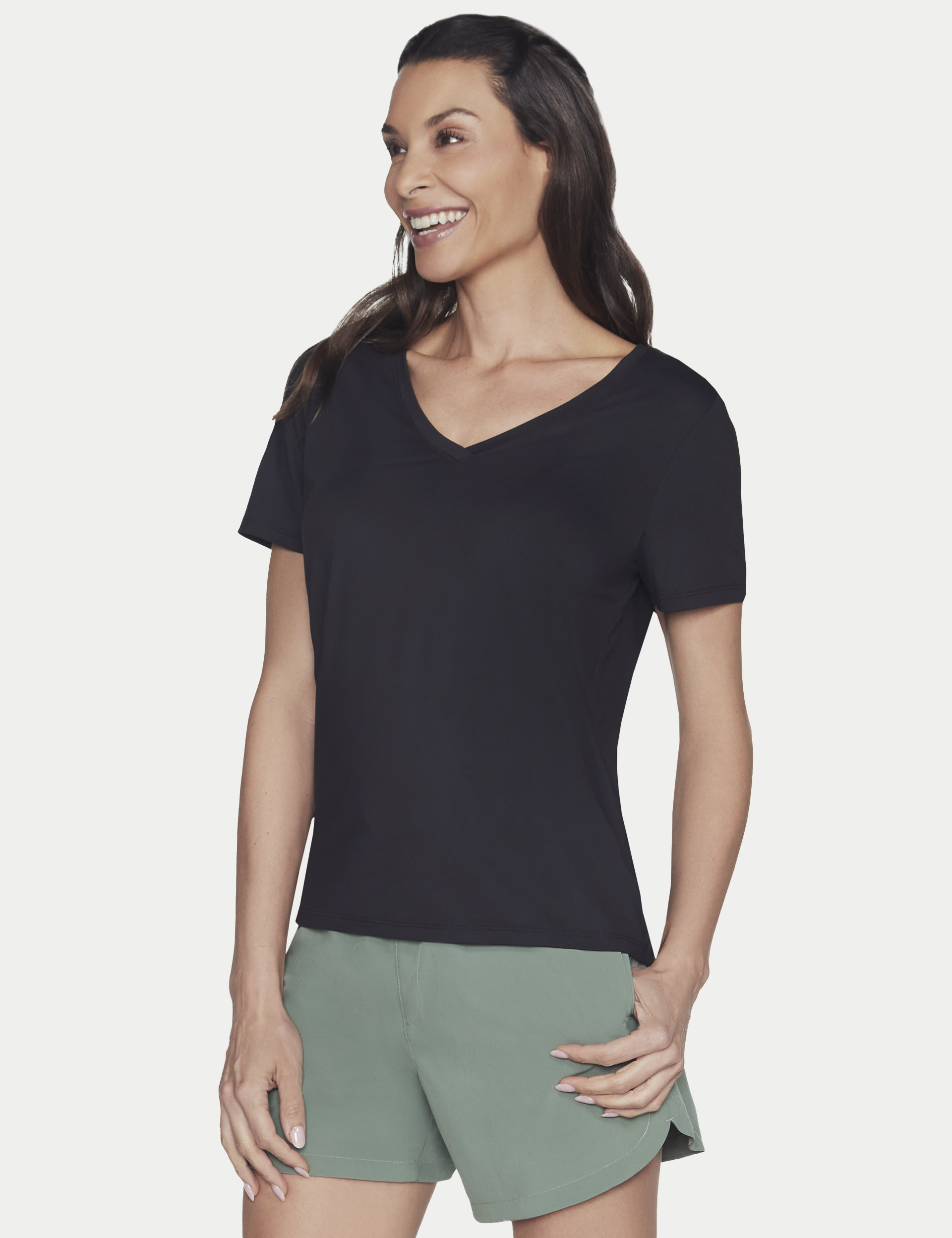 Go Dri Serene V-Neck T-Shirt 3 of 3