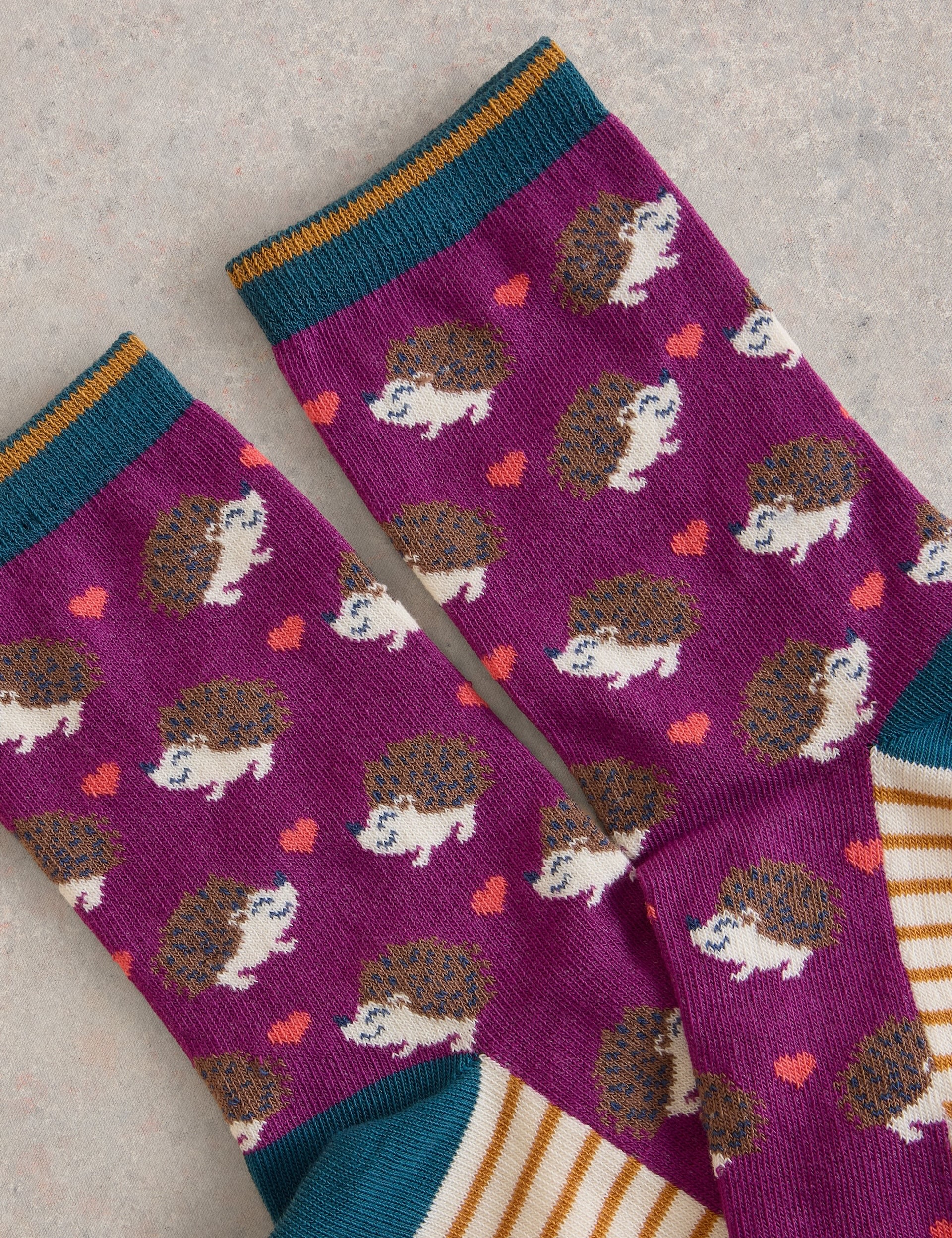 Cotton Rich Hedgehog Ankle High Socks 2 of 2