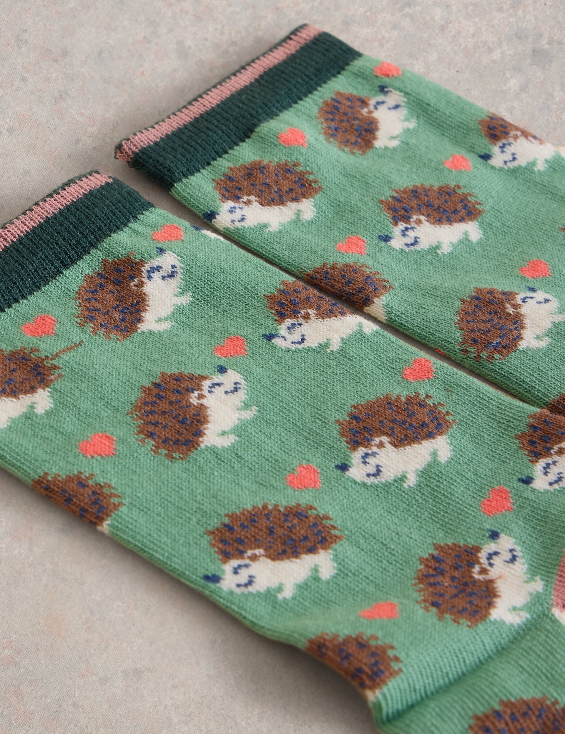 Cotton Rich Hedgehog Ankle High Socks 2 of 2