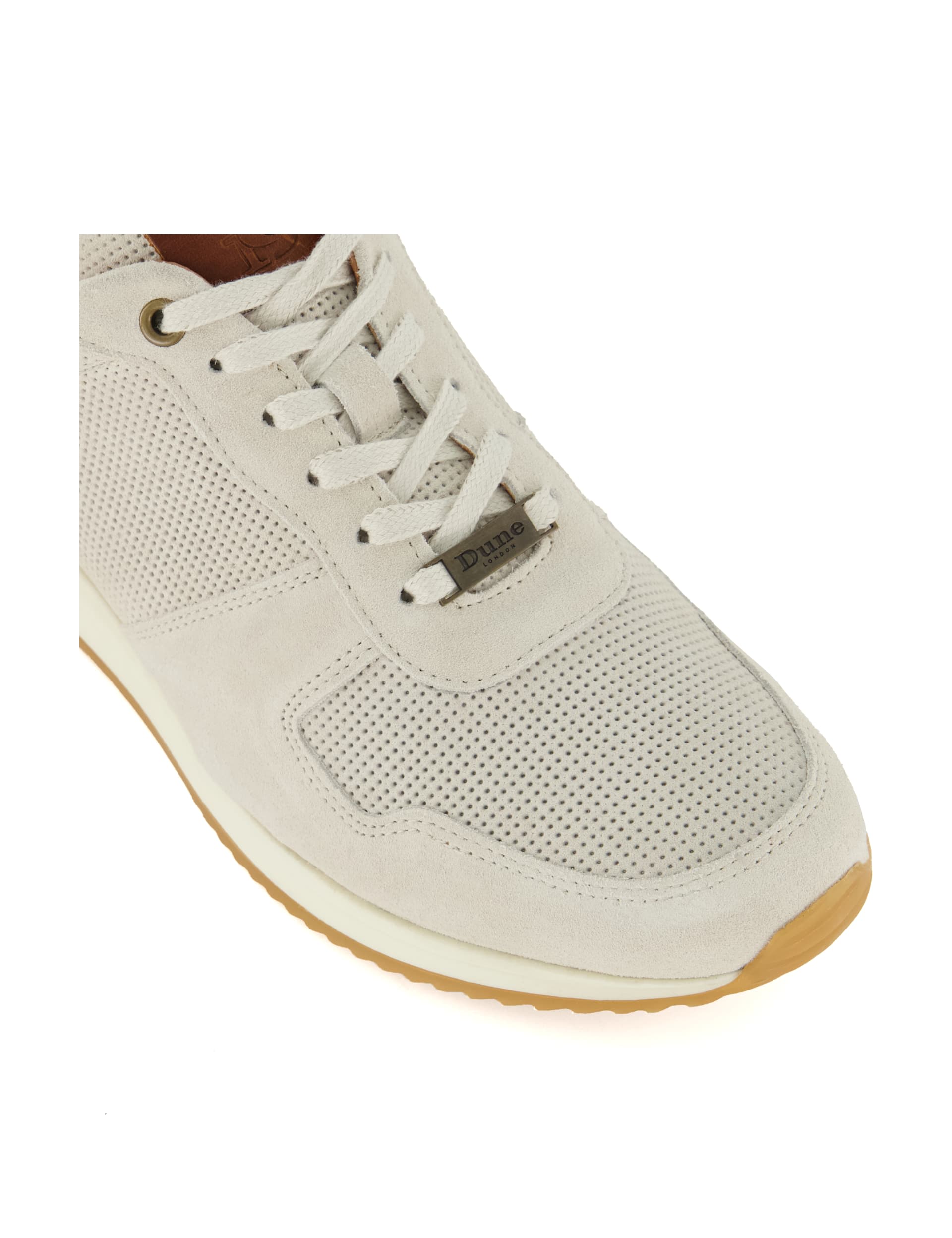 Suede Lace Up Trainers 6 of 6