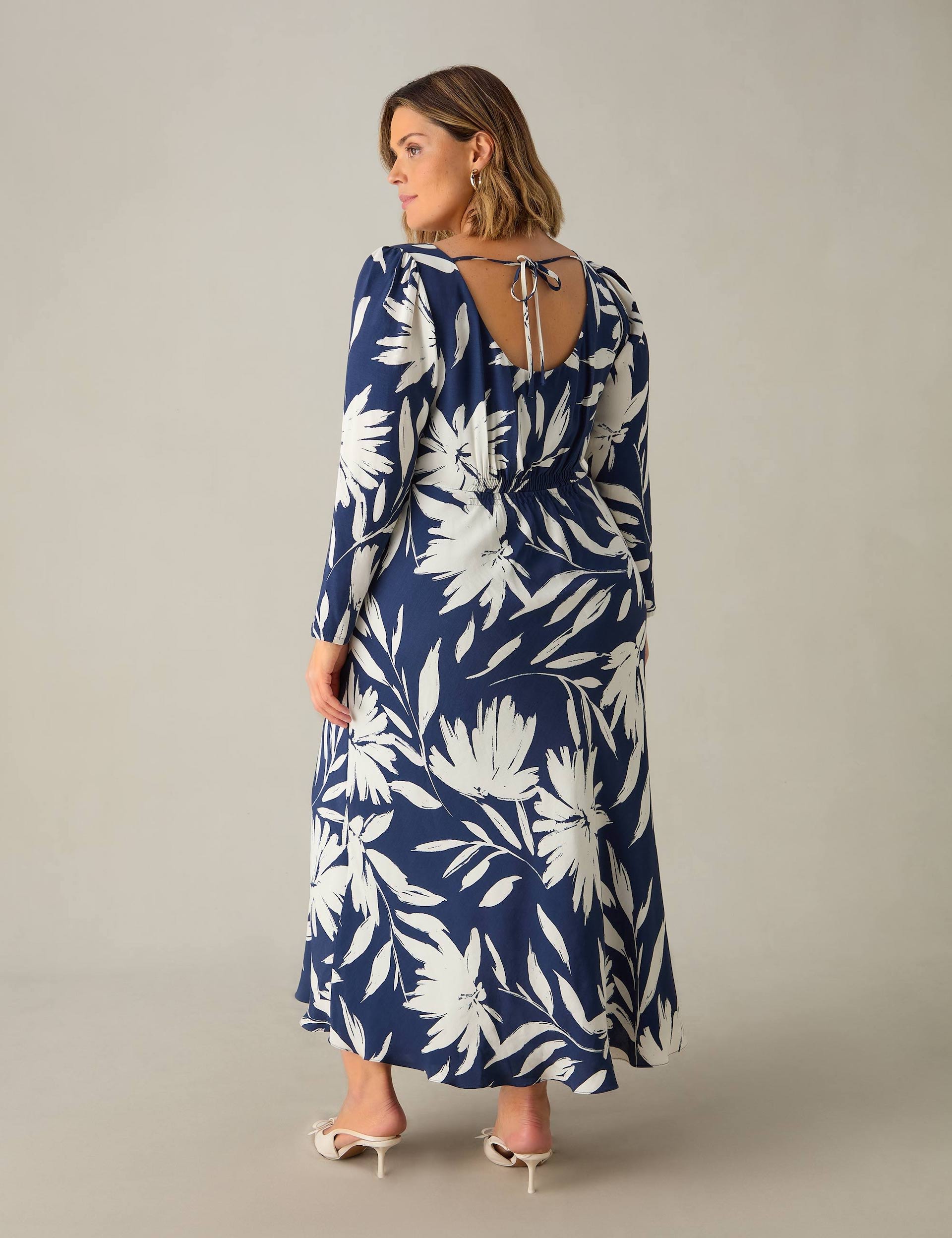 Floral Maxi Swing Dress 3 of 4