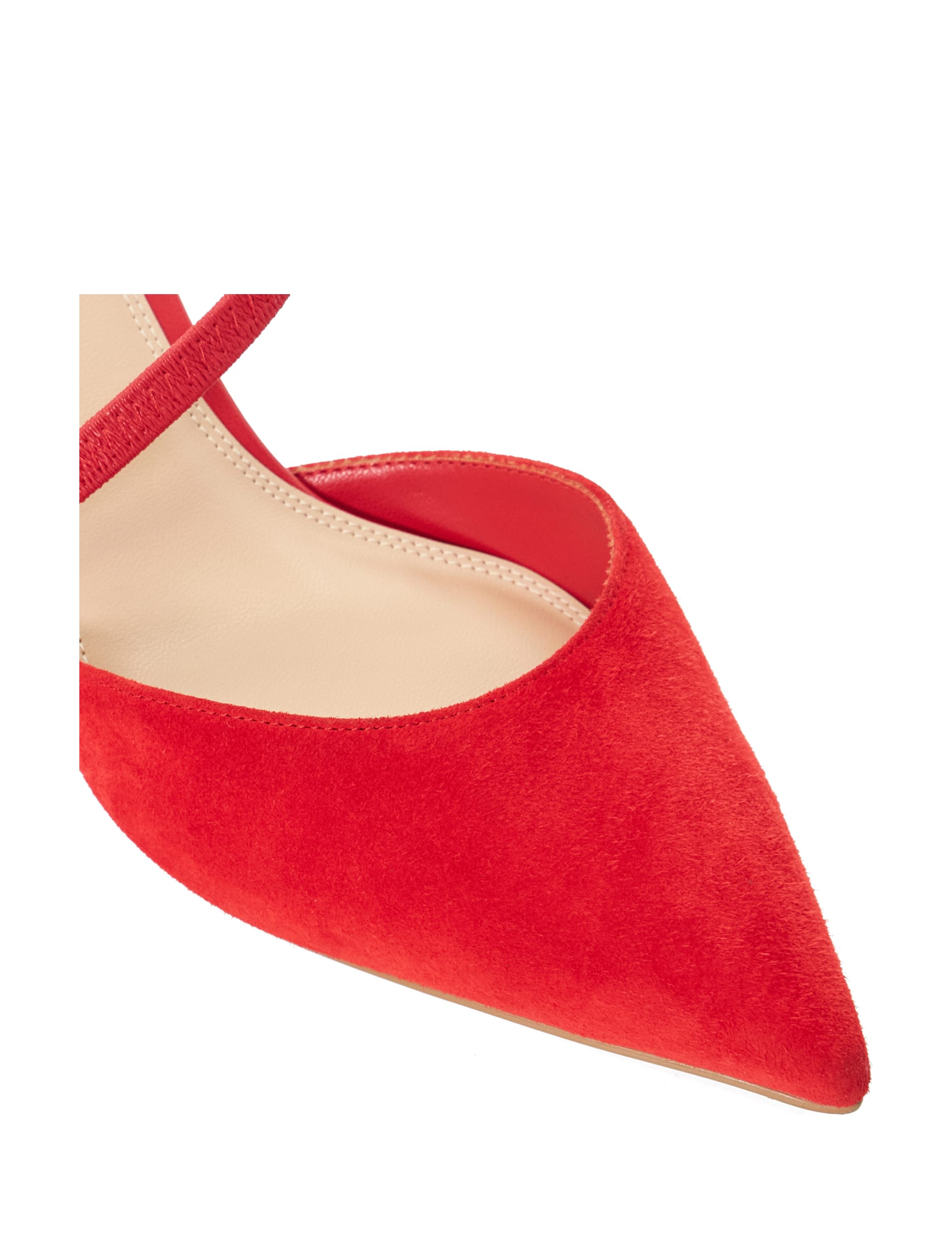 Kitten Heel Pointed Court Shoes 5 of 5