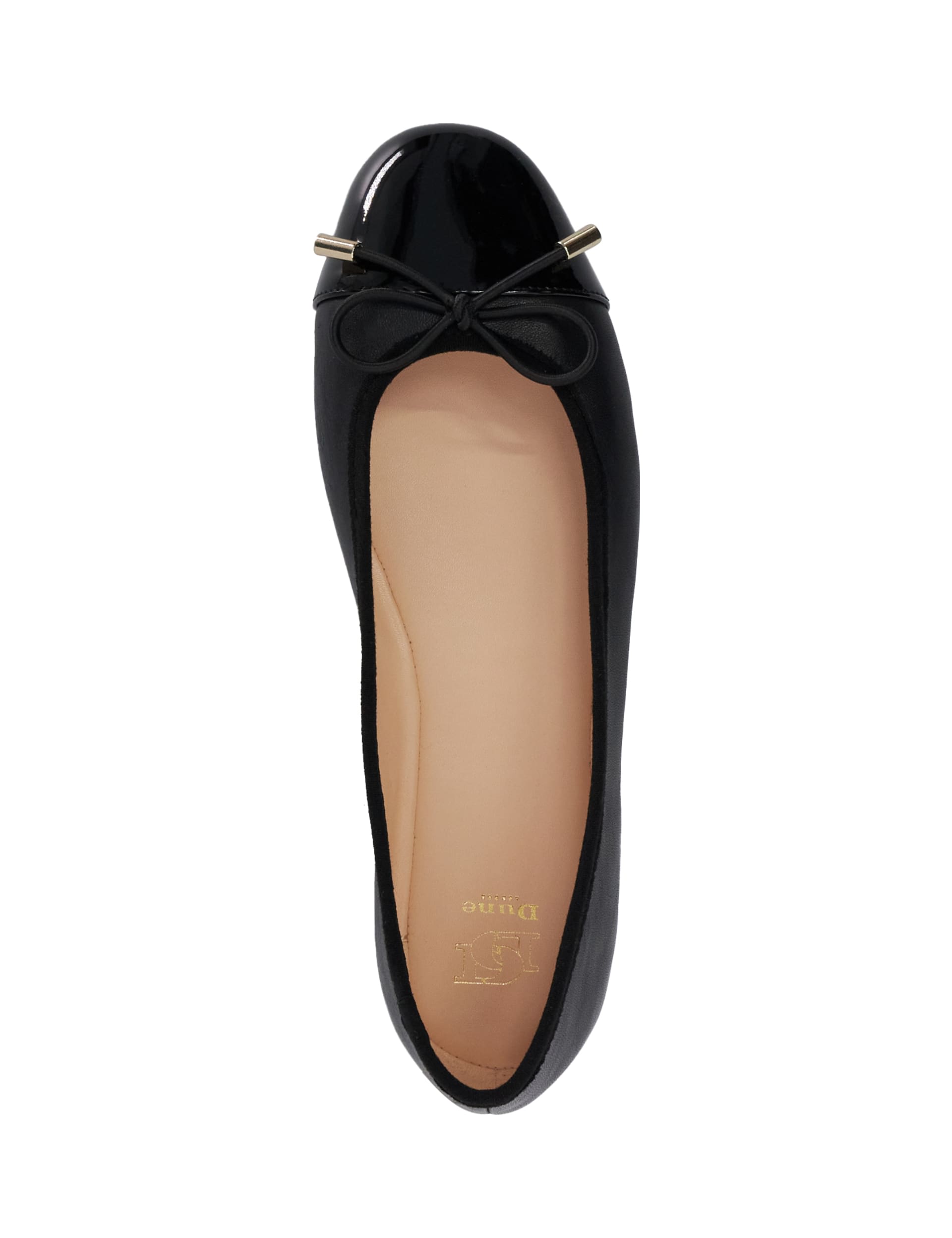 Leather Flat Ballet Pumps 4 of 5