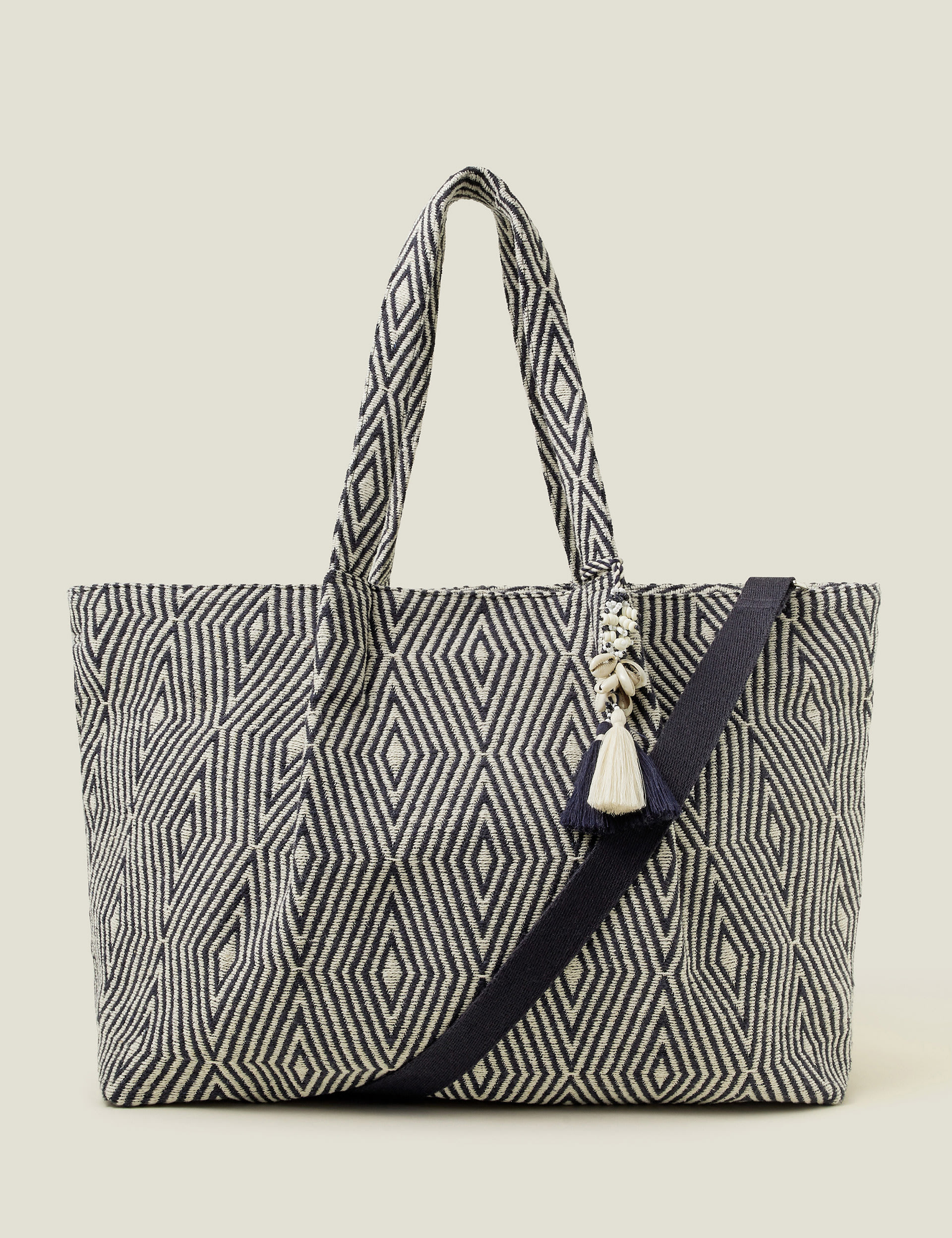 Cotton Blend Aztec Weekend Bag 1 of 3