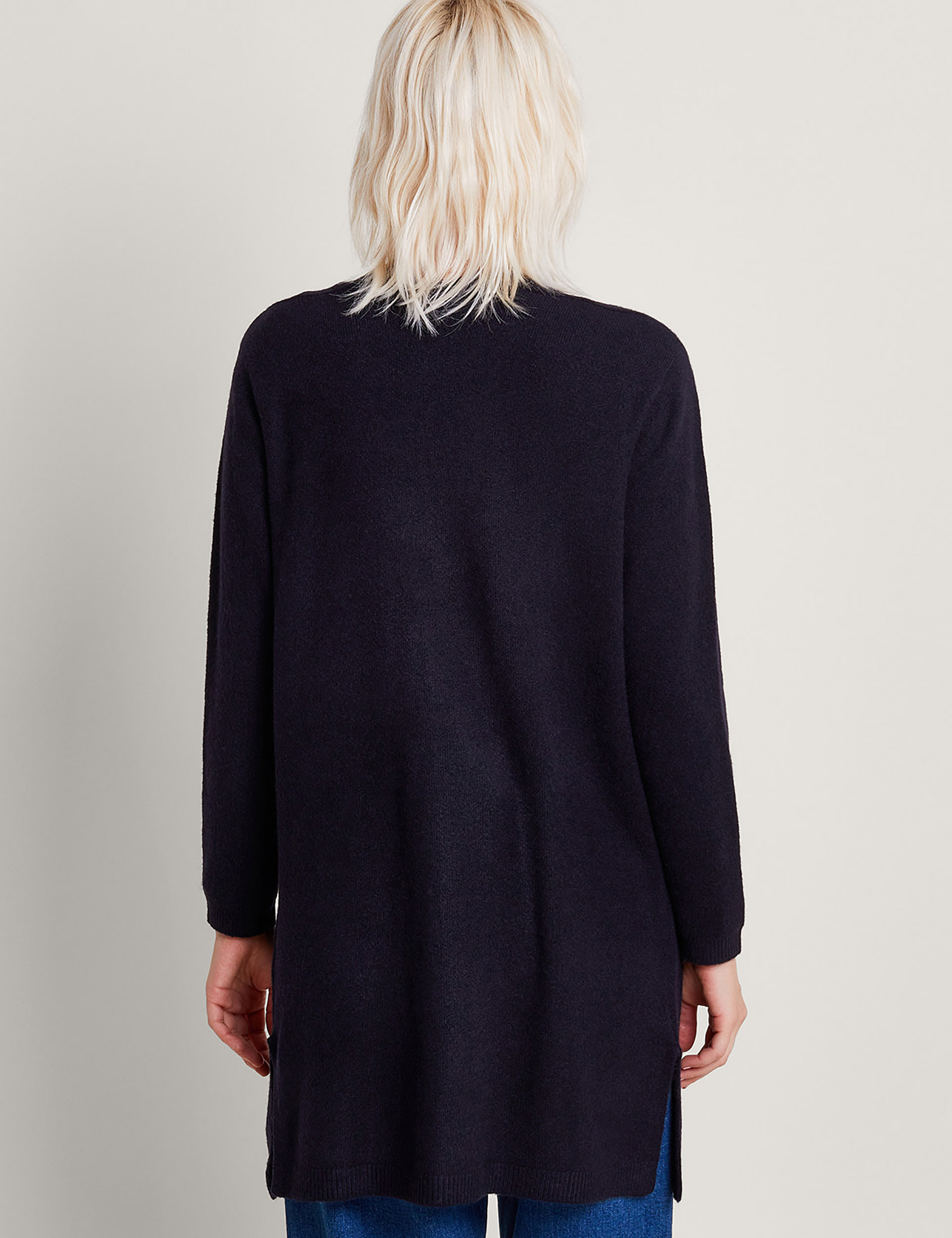 Open Neck Longline Cardigan 4 of 4