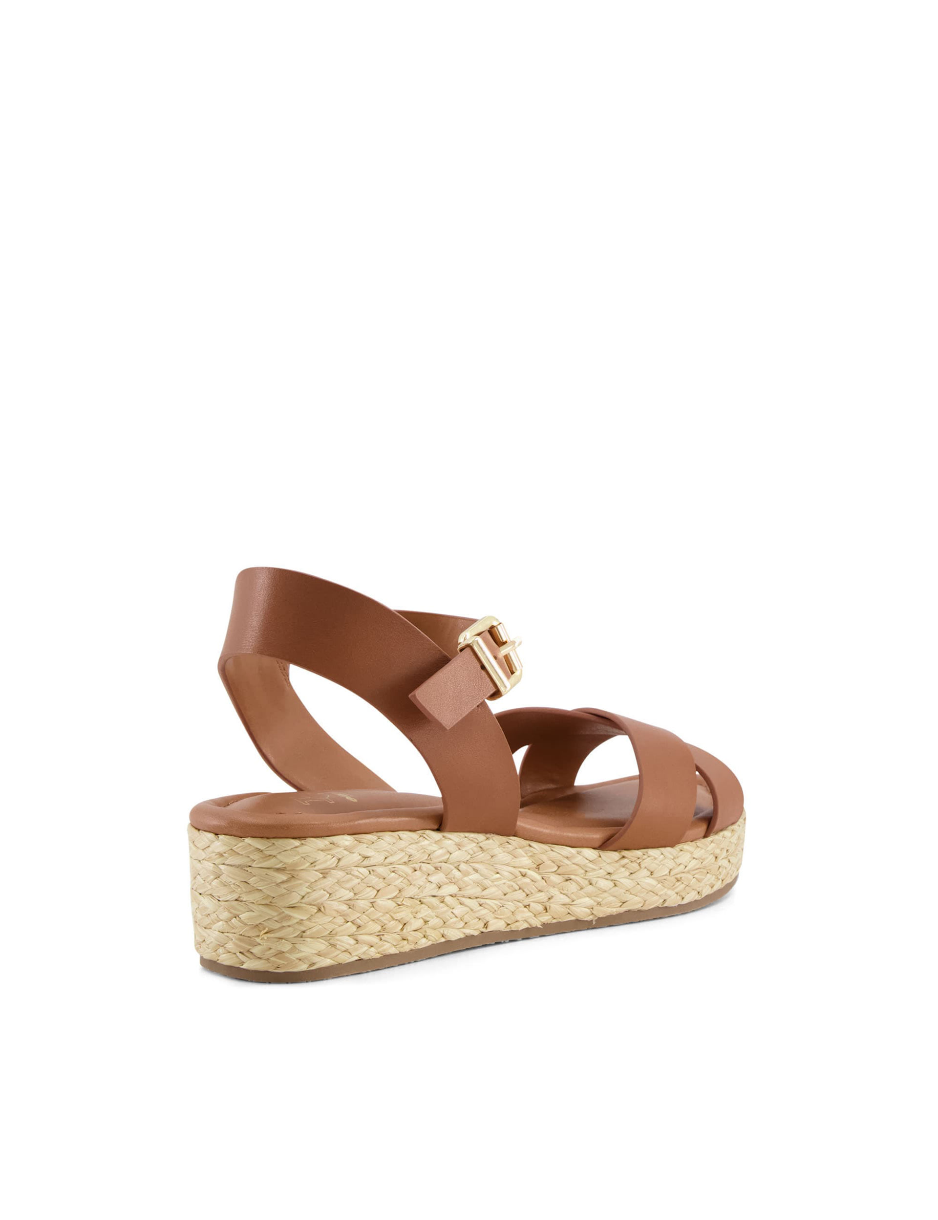 Leather Ankle Strap Wedge Sandals 5 of 5