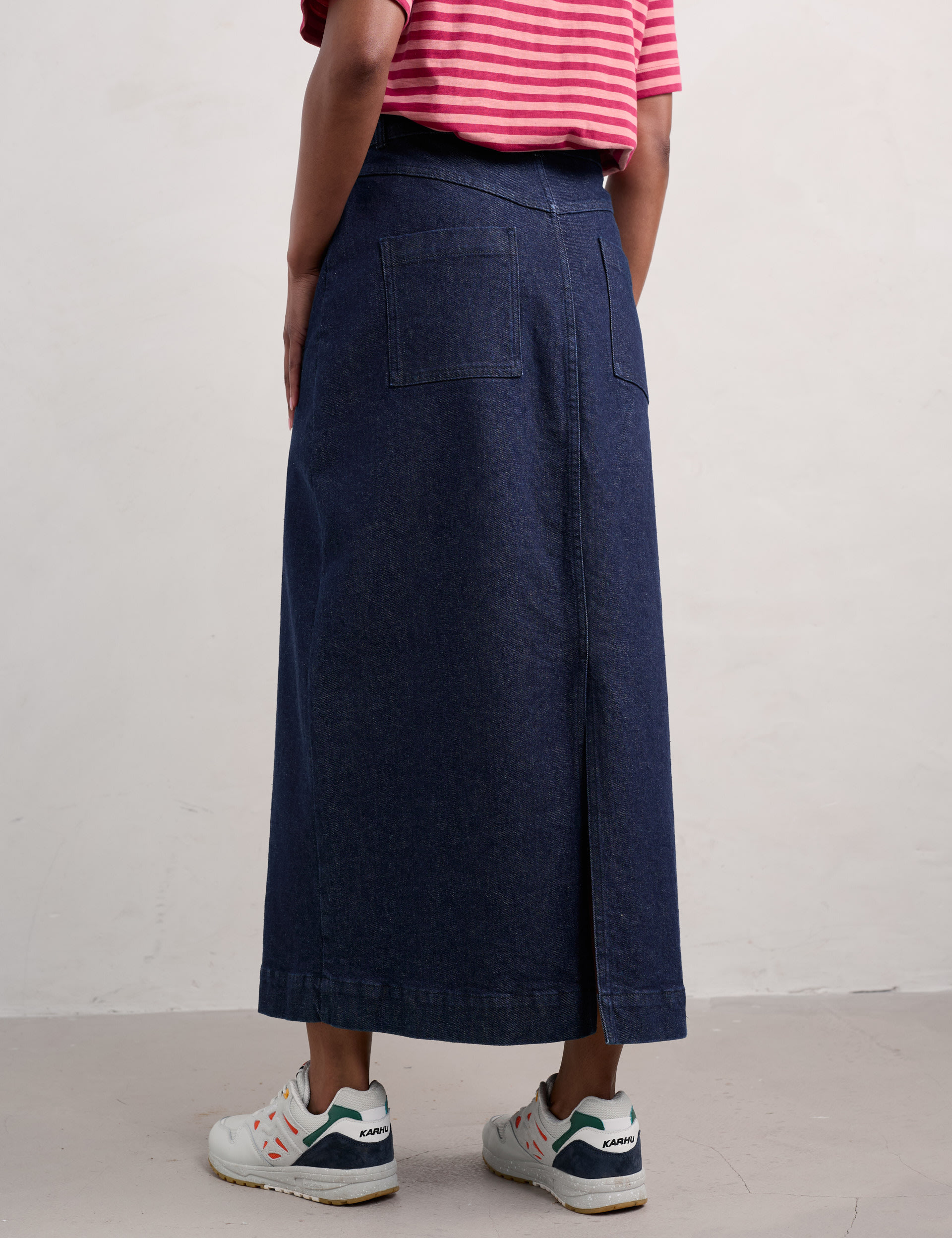 Cotton Rich Denim Midaxi Skirt 4 of 5