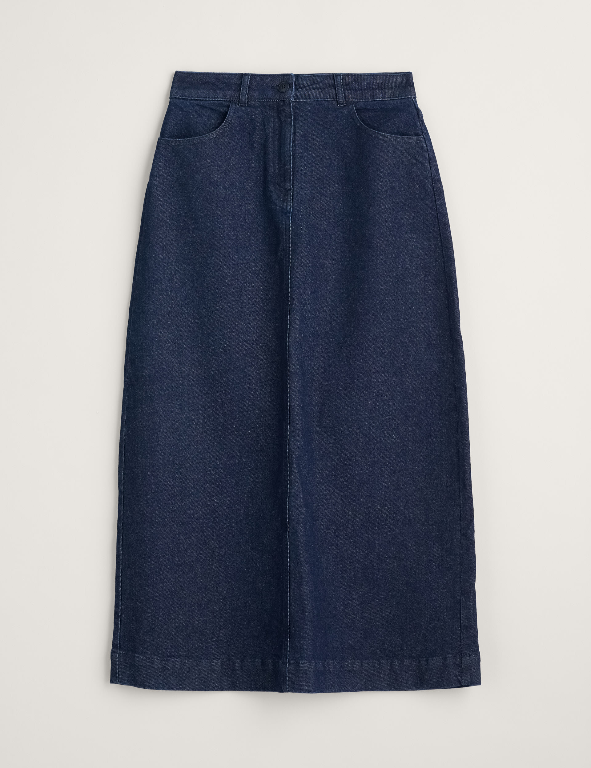 Cotton Rich Denim Midaxi Skirt 2 of 5