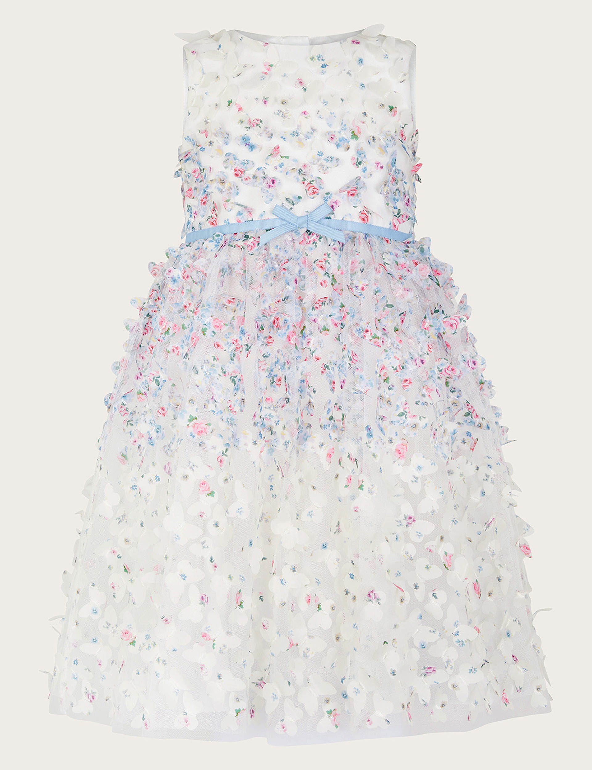 Butterfly Tulle Occasion Dress (3-15 Yrs) 1 of 3