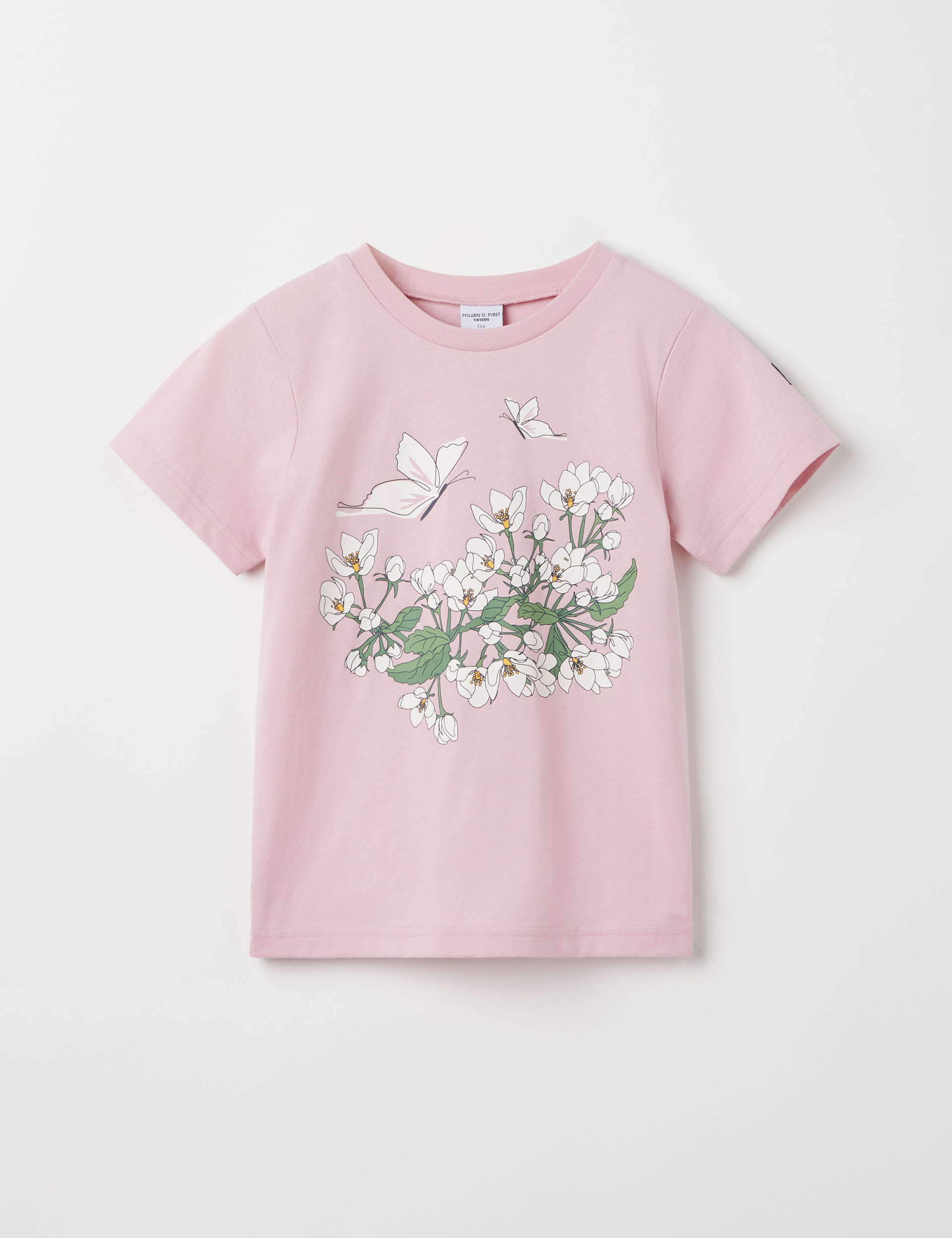 Pure Cotton Floral T-Shirt (1-10 Yrs) 1 of 3