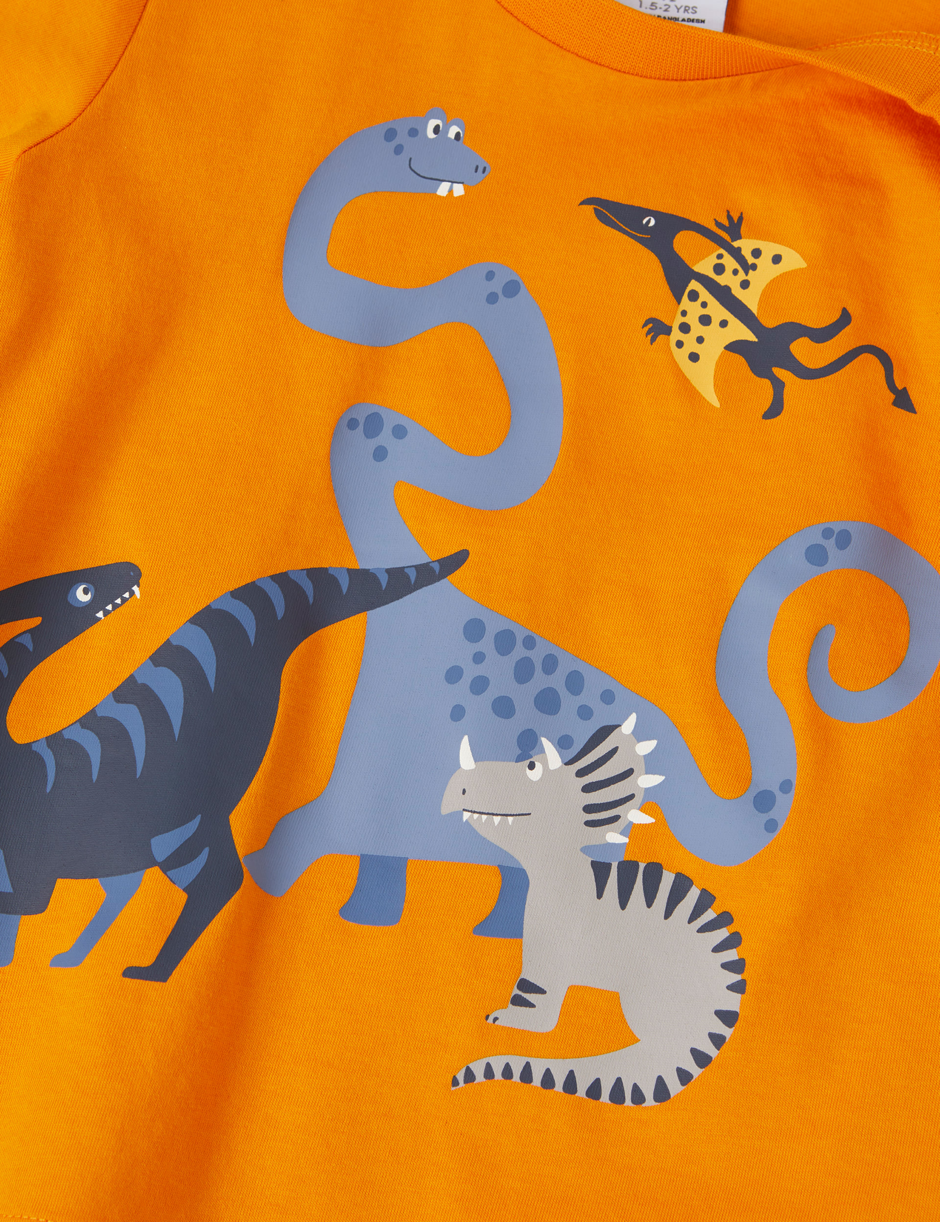 Pure Cotton Dinosaur T-Shirt (1-10 Yrs) 3 of 3