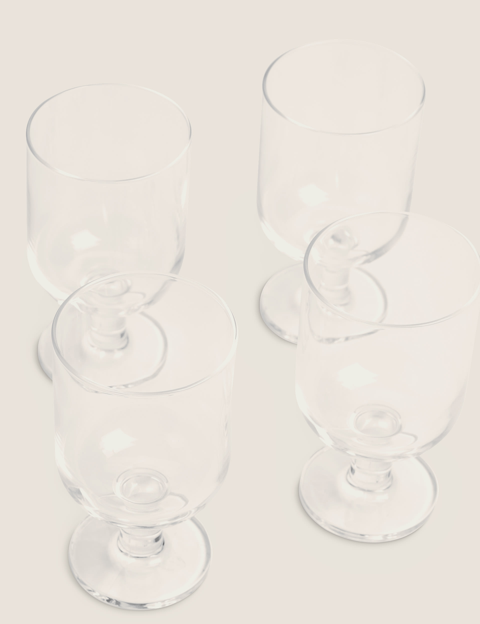 Set of 4 Tribeca Stackable Wine Glasses 2 of 5