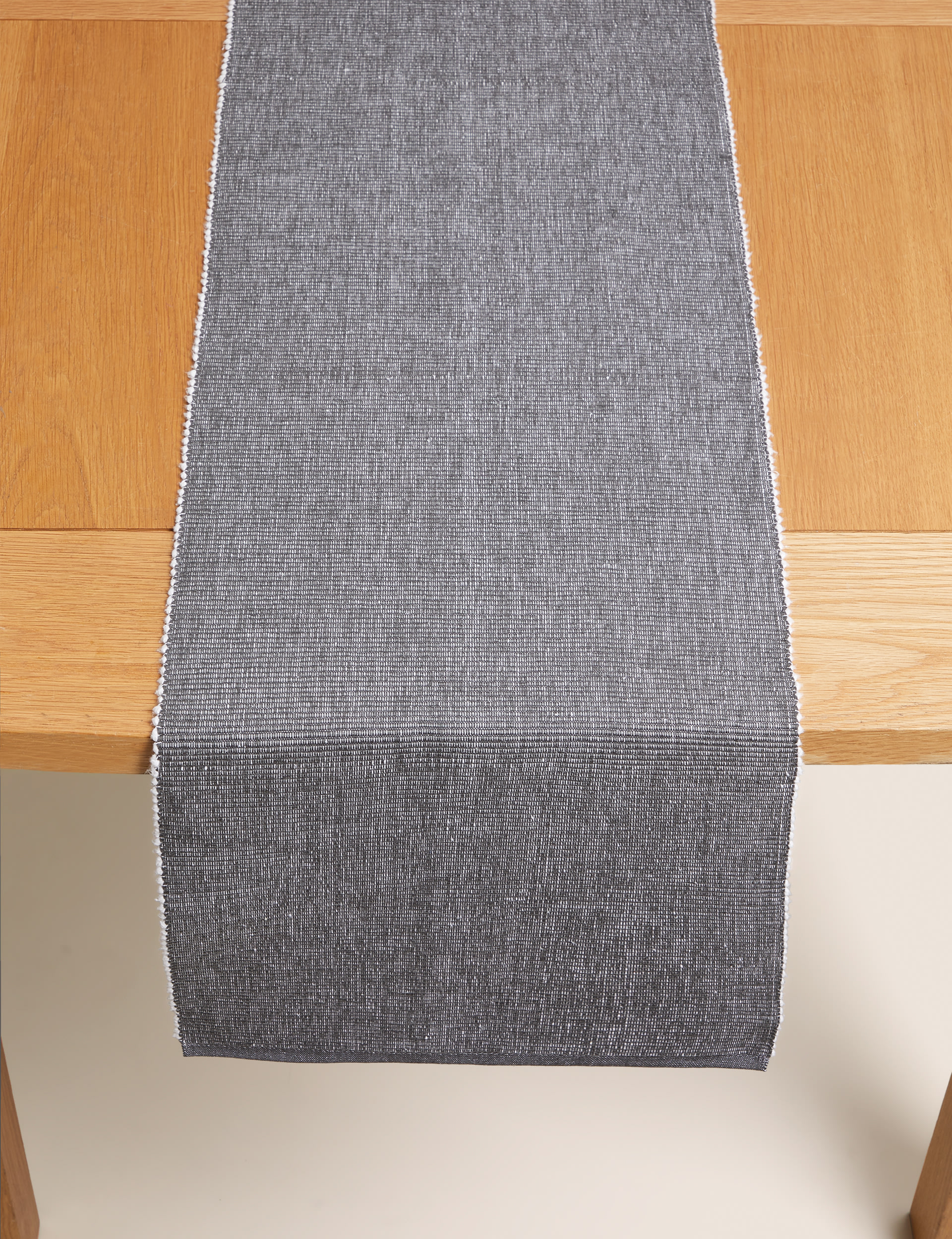 Cotton Rich Ribbed Table Runner 1 of 3