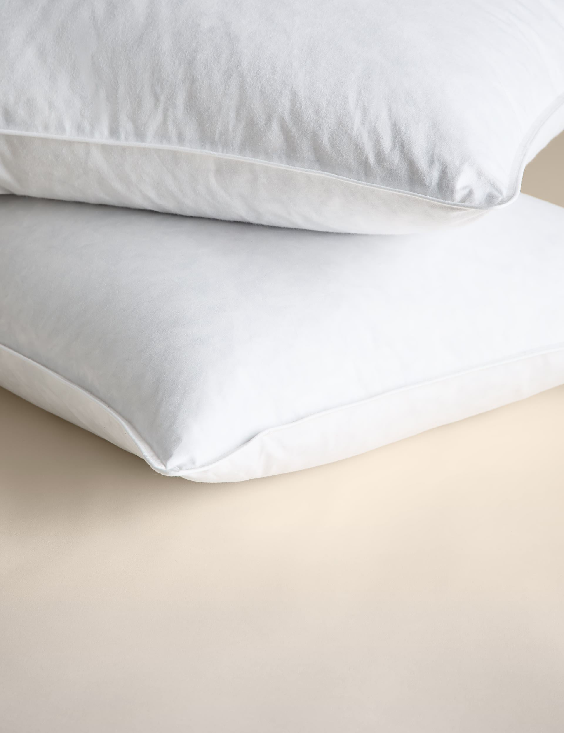 2pk Goose Feather & Down Firm Pillows M&S Collection M&S IE