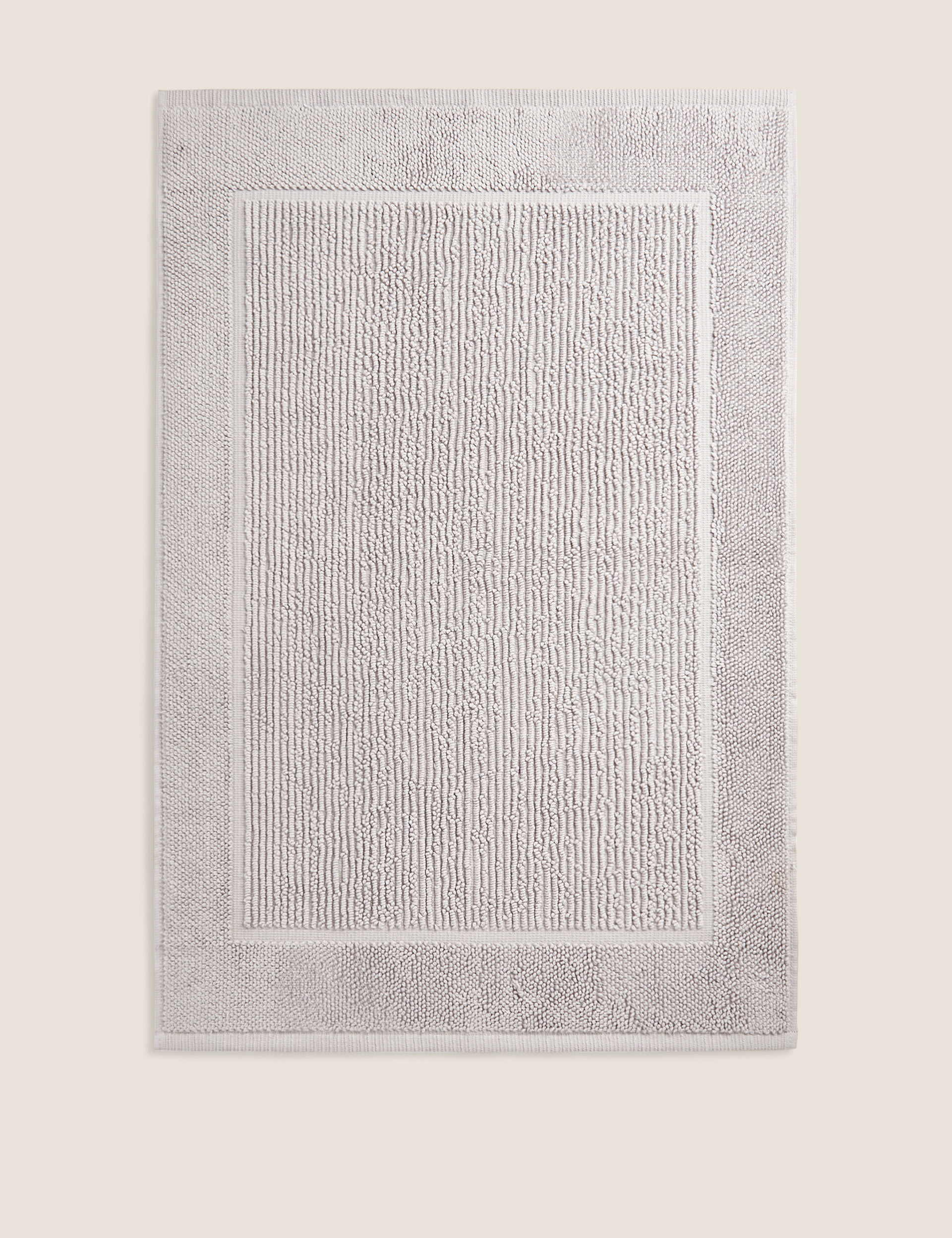 Pure Cotton Textured Bath Mat 1 of 3