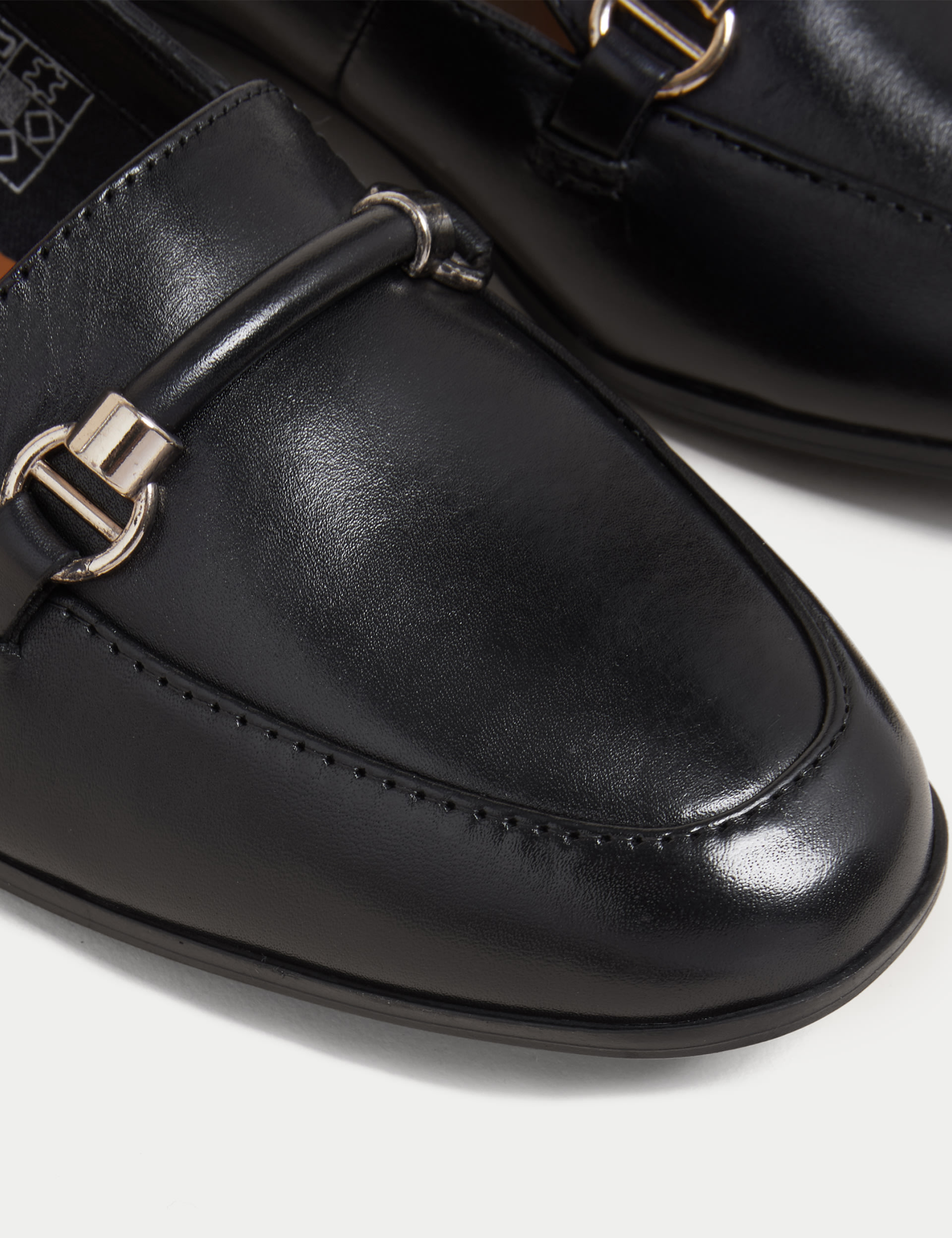 Leather Flat Loafers 3 of 5