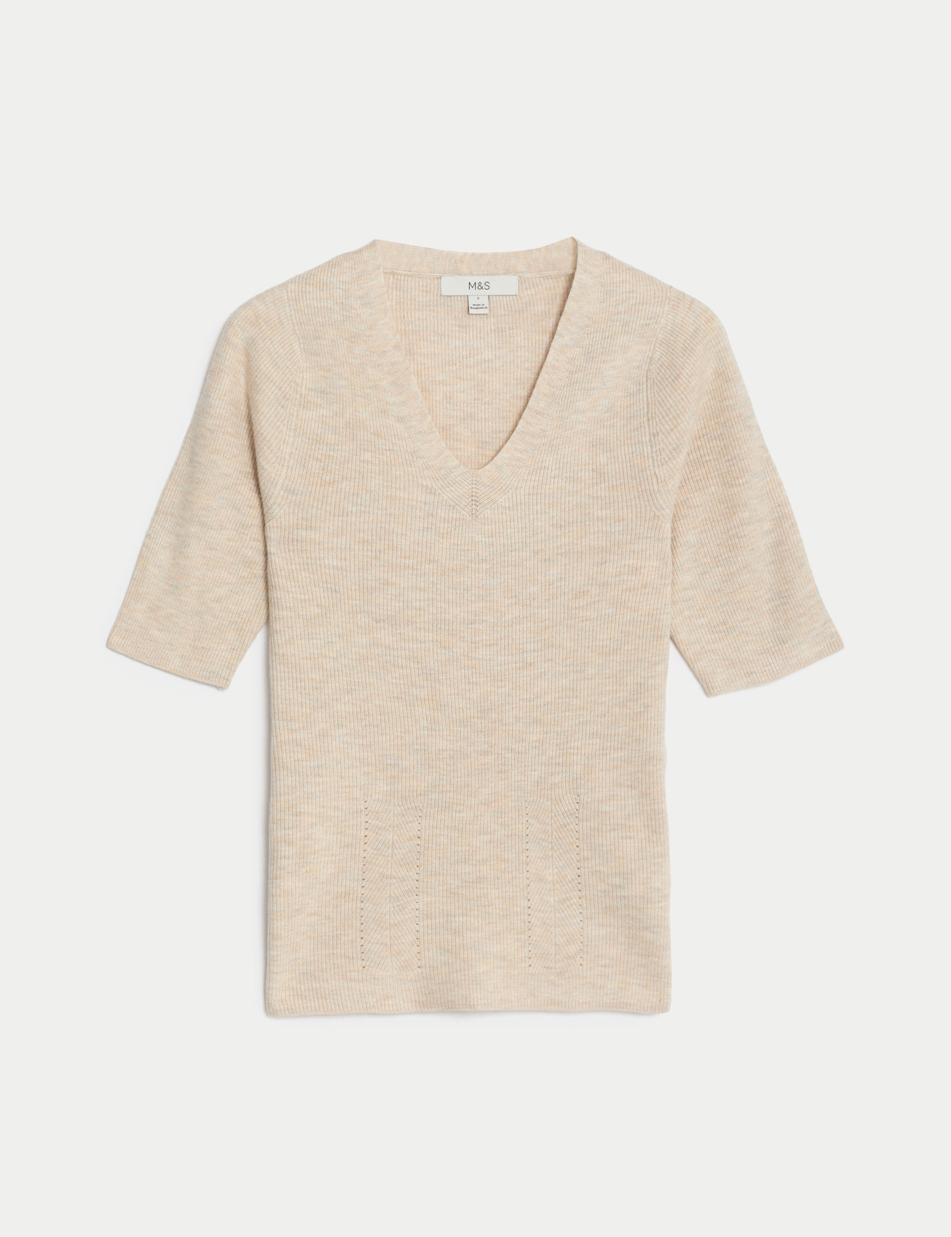 Soft Touch V-Neck Knitted Top 2 of 6