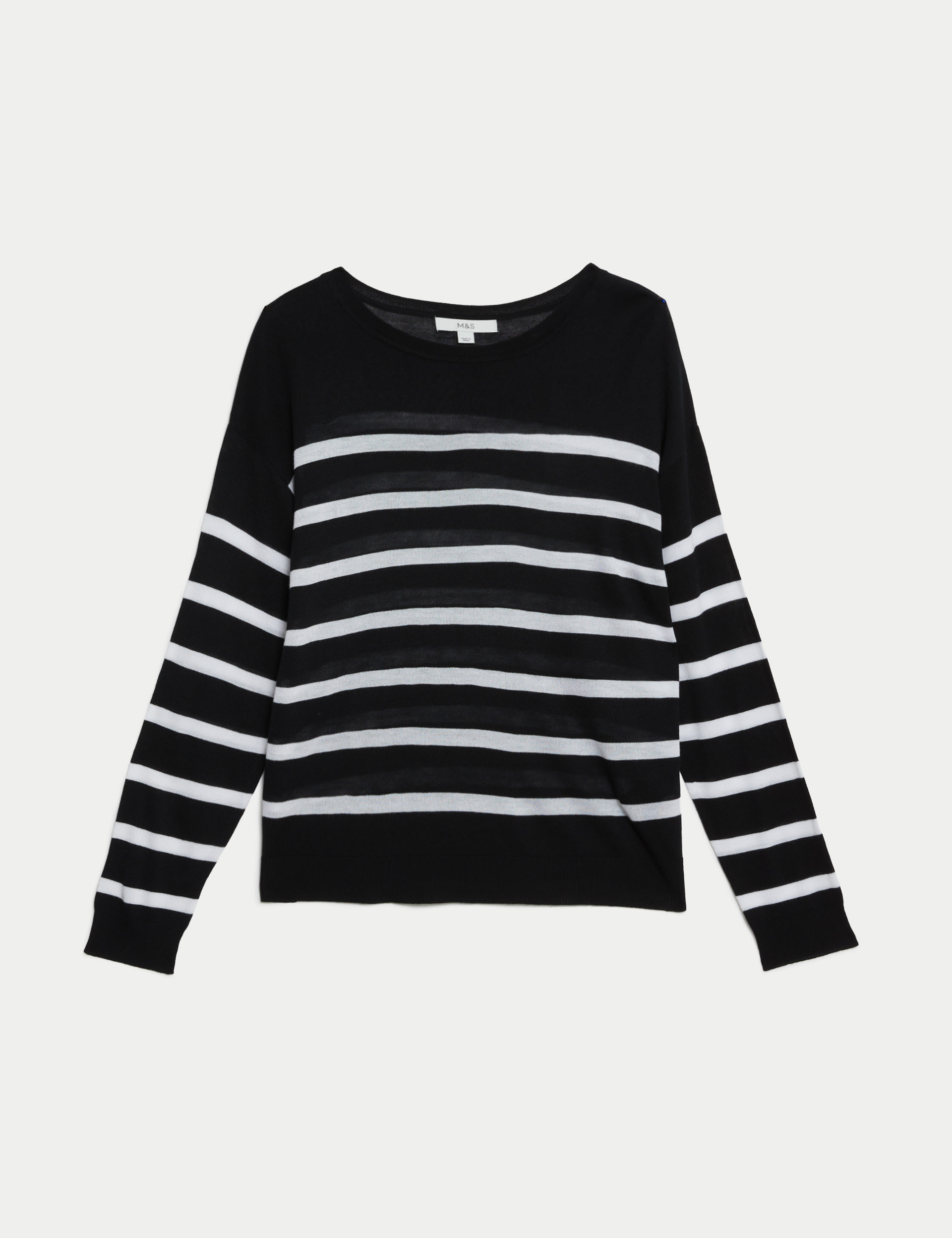 Lightweight Striped Crew Neck Jumper 2 of 6