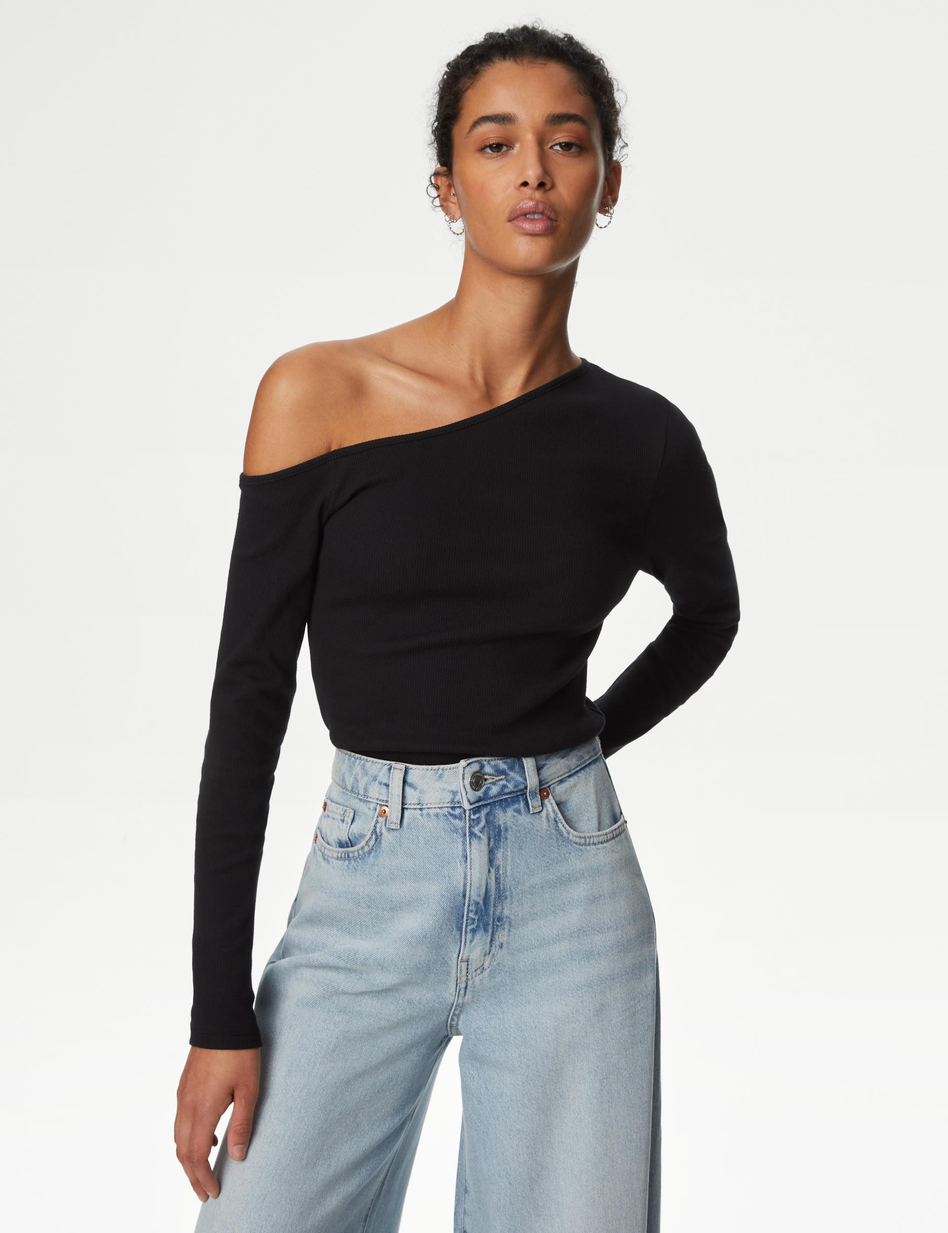 Cotton Rich Asymmetric Top 4 of 5