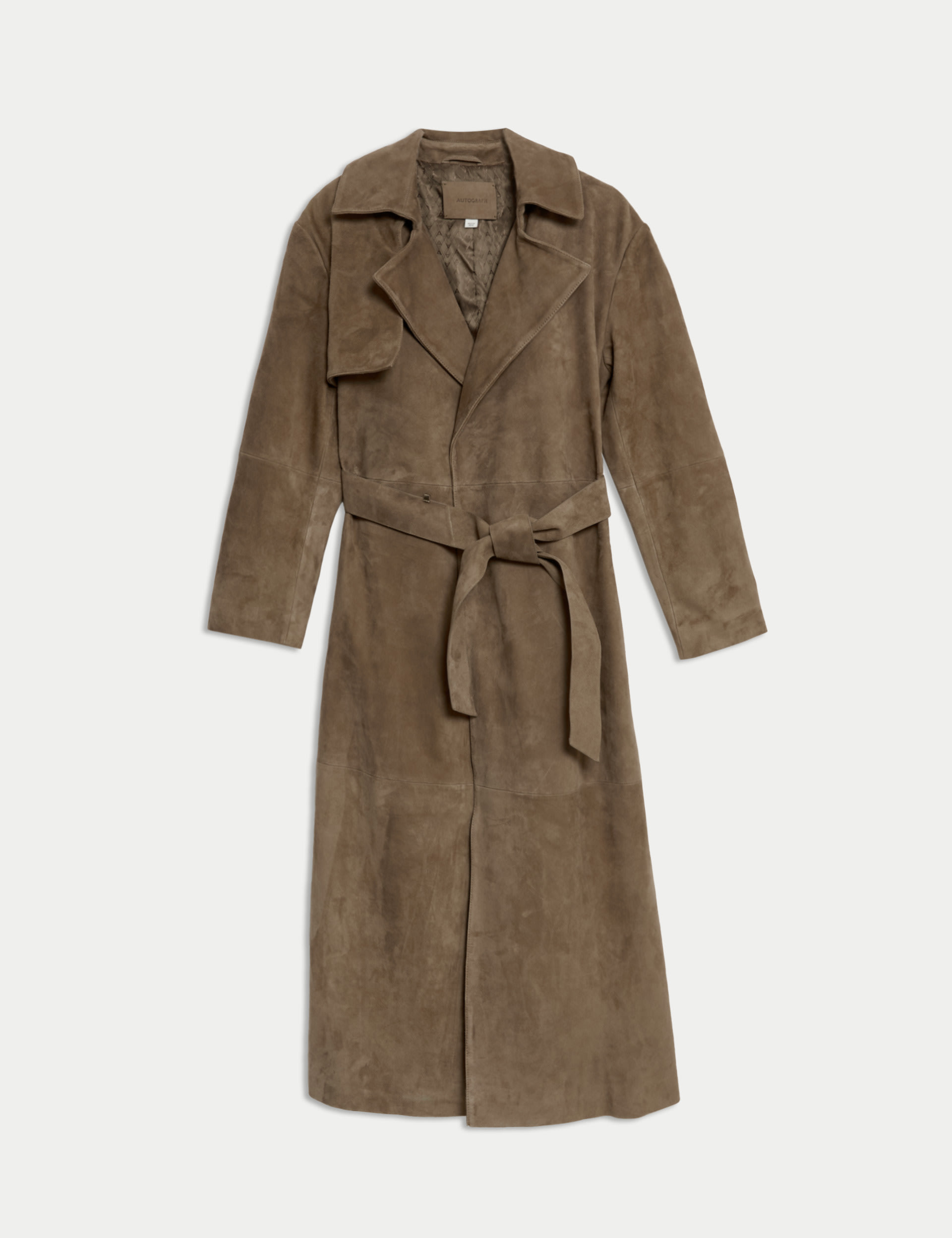 Suede Trench Coat 2 of 8