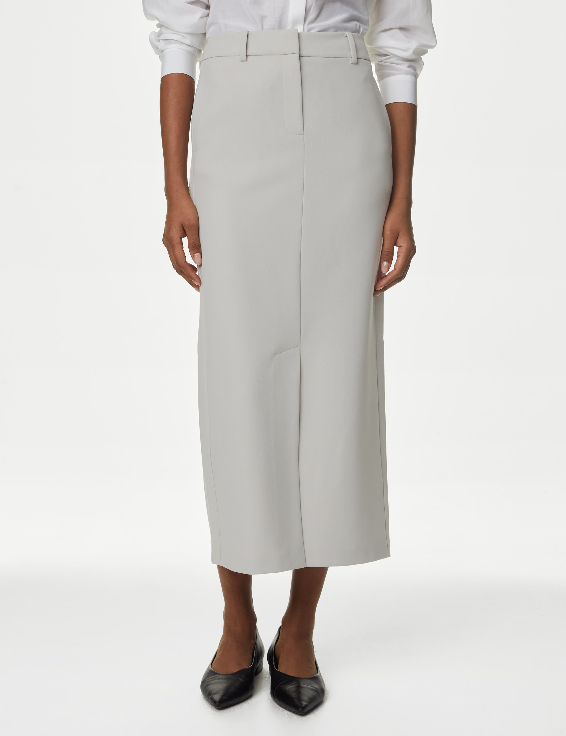 Split Front Maxi Pencil Skirt 5 of 6