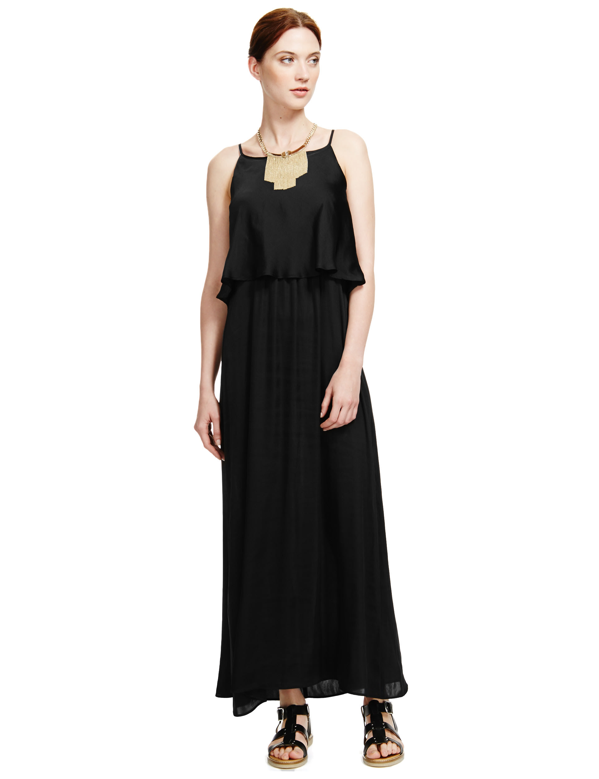 Scoop Neck Maxi Dress Autograph M S
