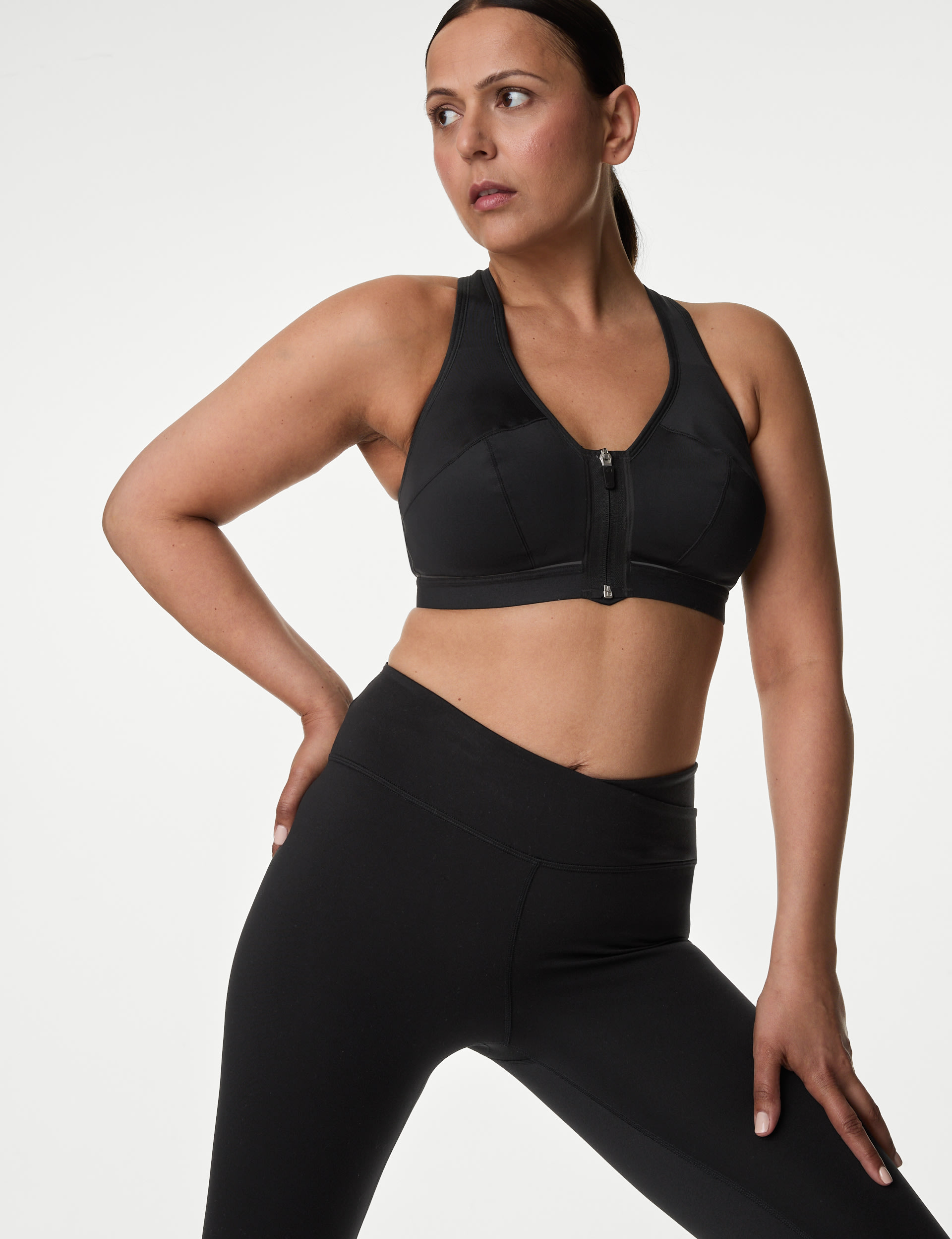 Post Surgery Extra High Impact Sports Bra A-H 1 of 6