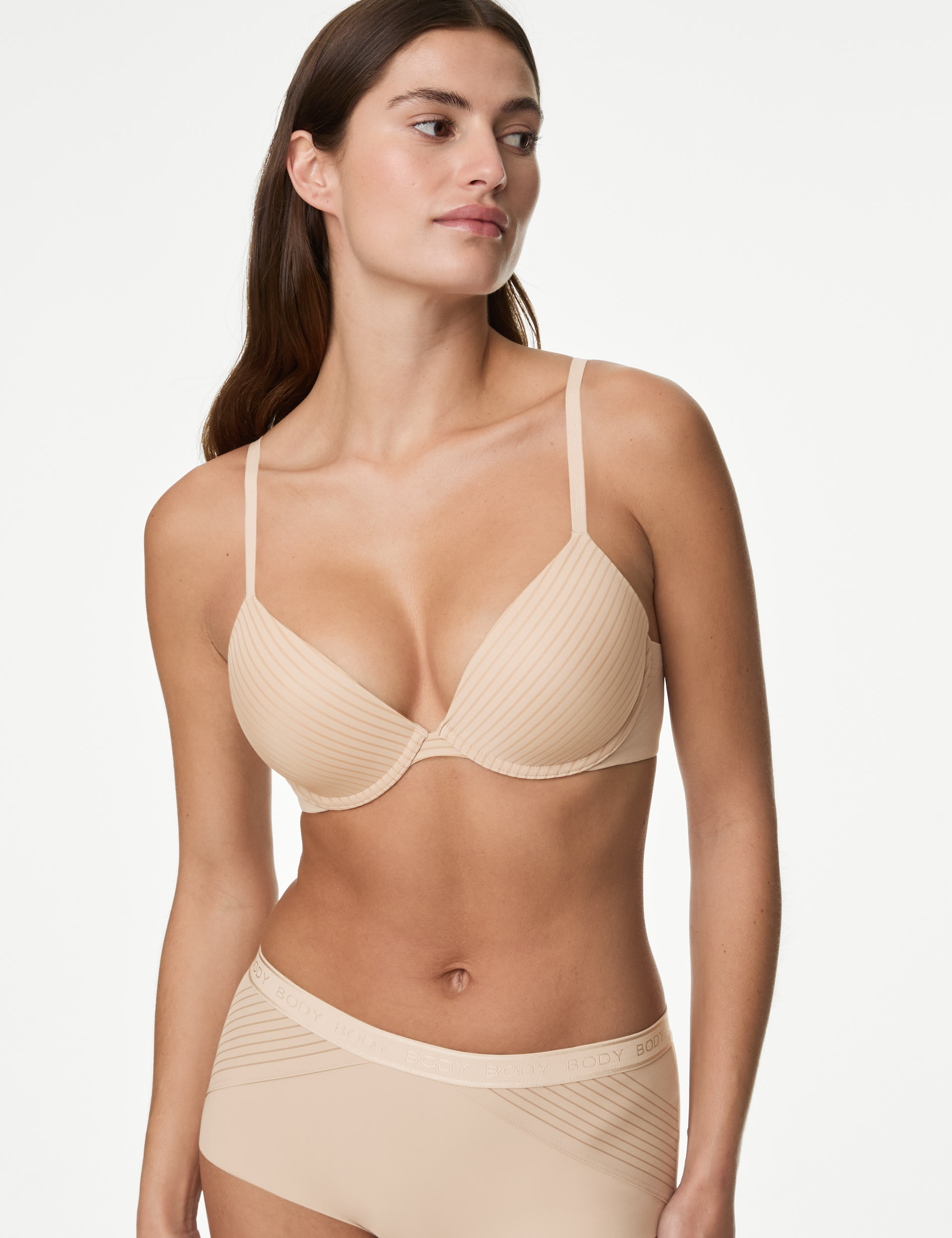 Body Define™ Wired Plunge T-Shirt Bra A-E 4 of 8