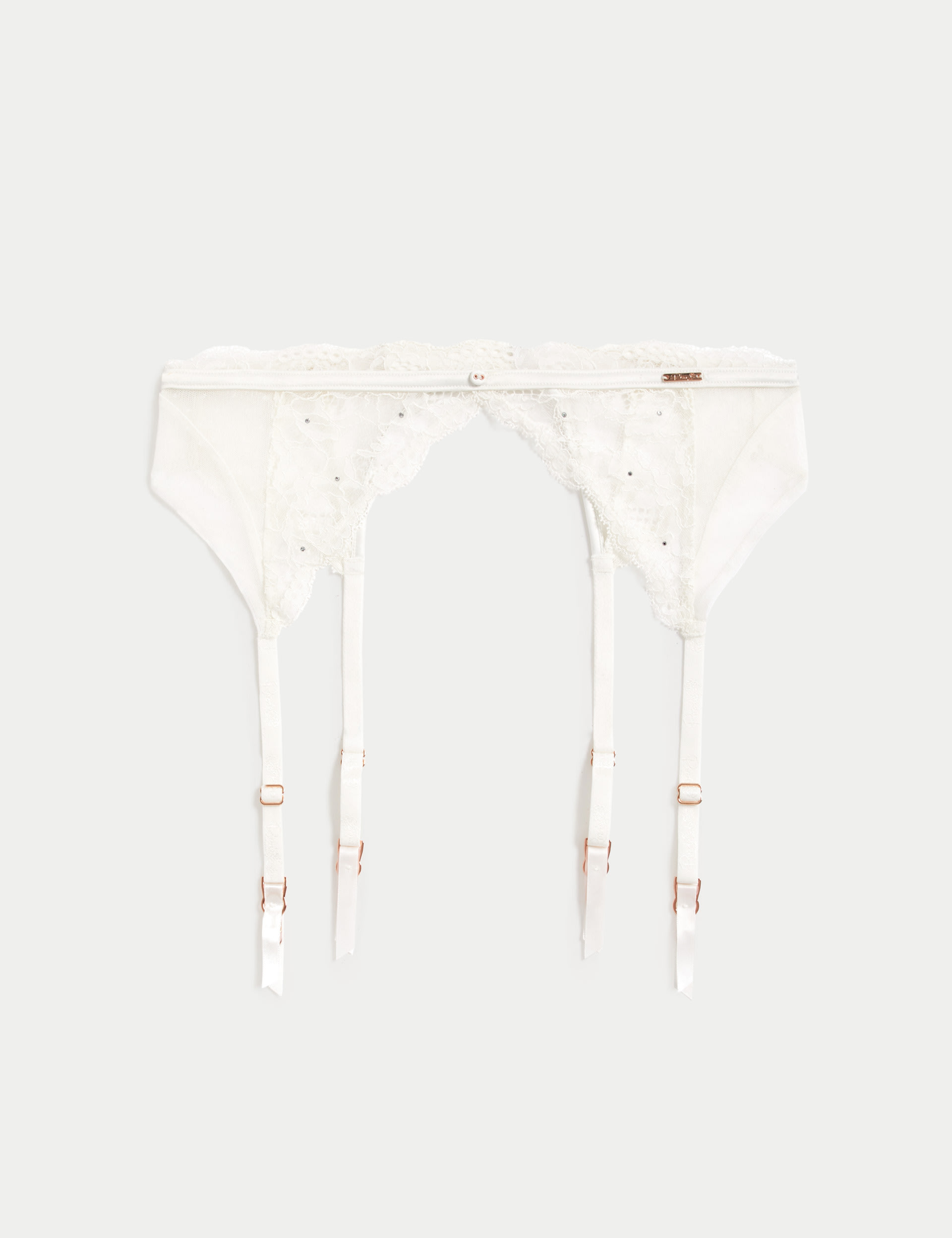 Aster Sparkle Lace Suspender 2 of 6