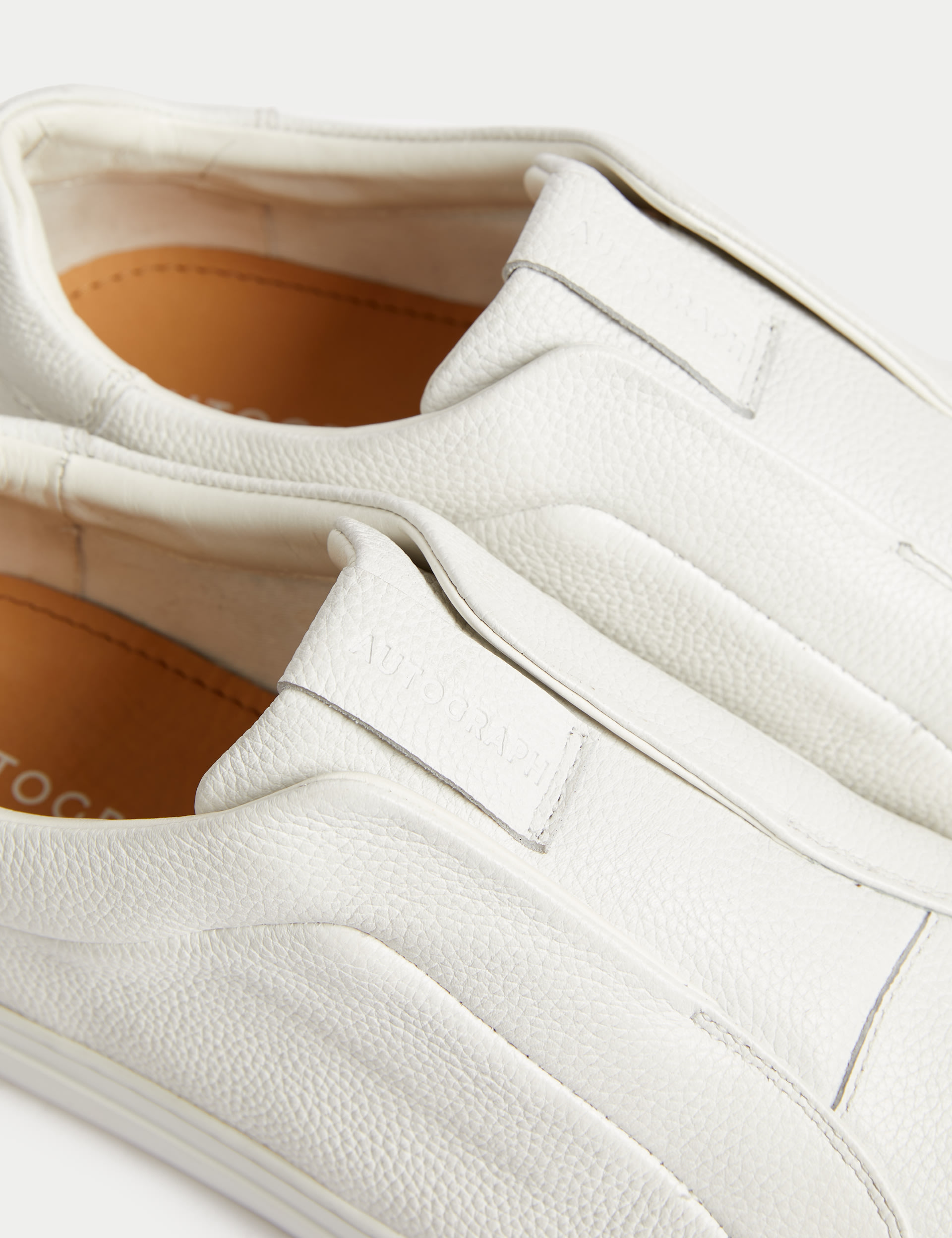 Leather Slip-On Trainers with Freshfeet™ 3 of 4