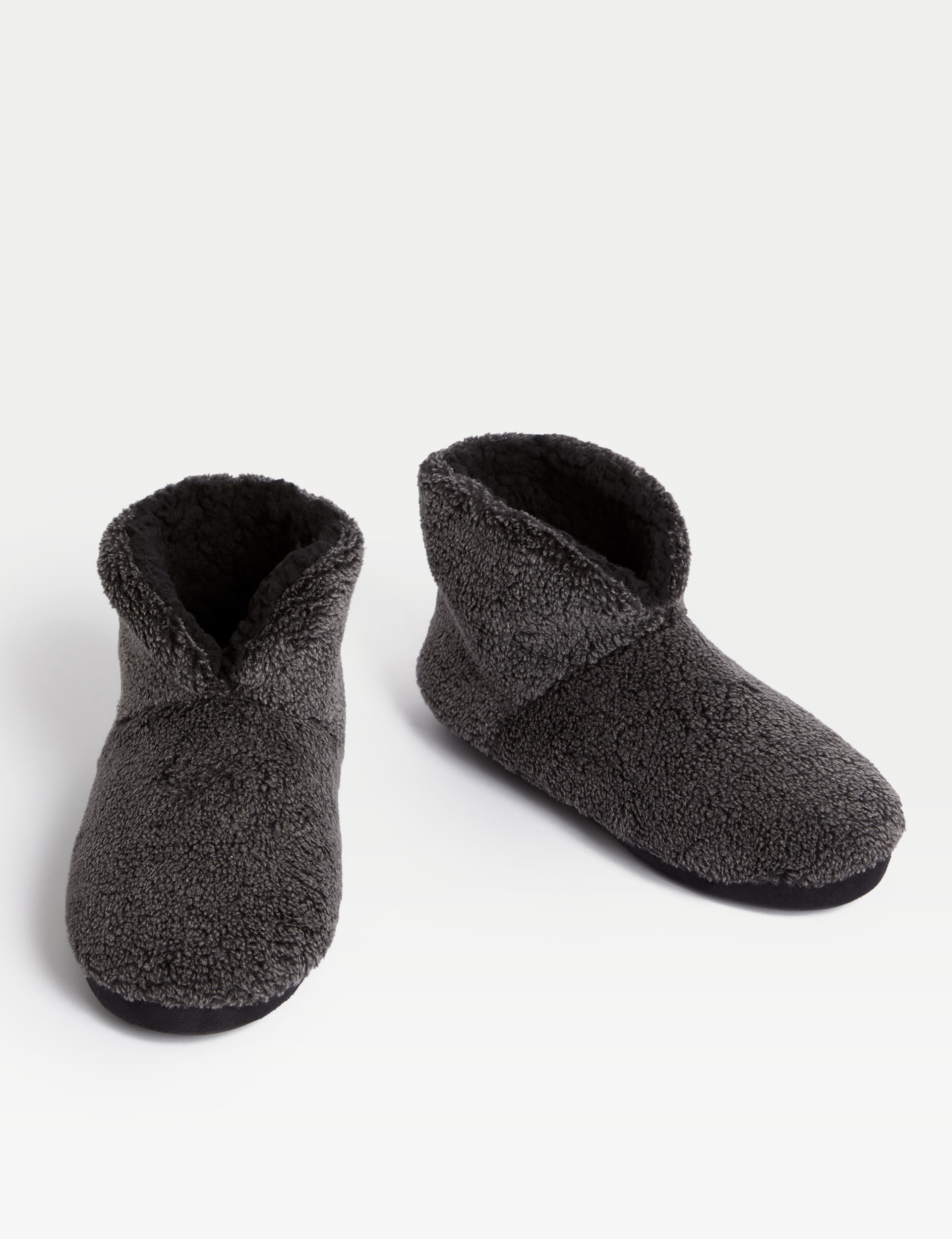 Borg Slipper Boots with Freshfeet™ 2 of 4