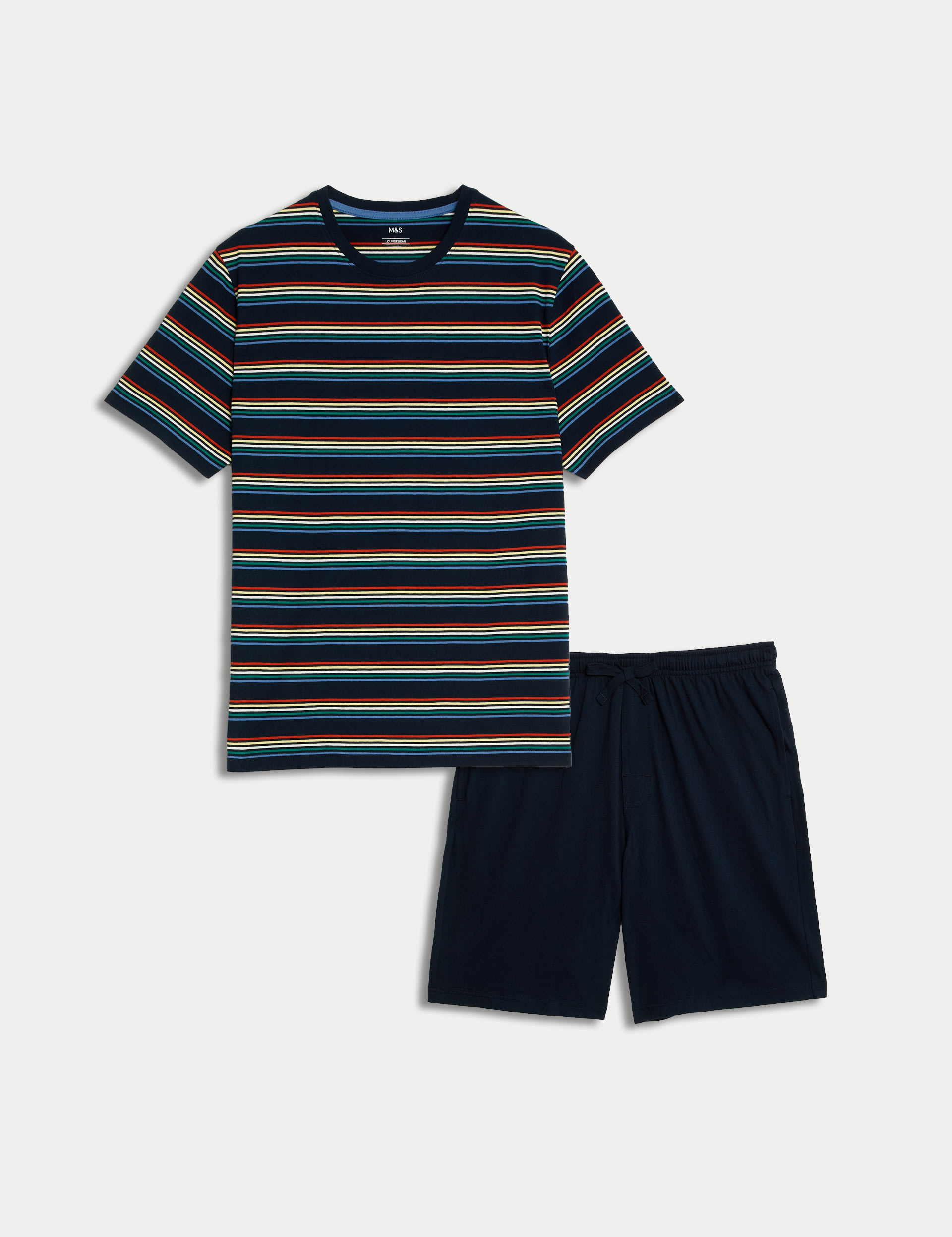 Pure Cotton Striped Pyjama Set 2 of 6