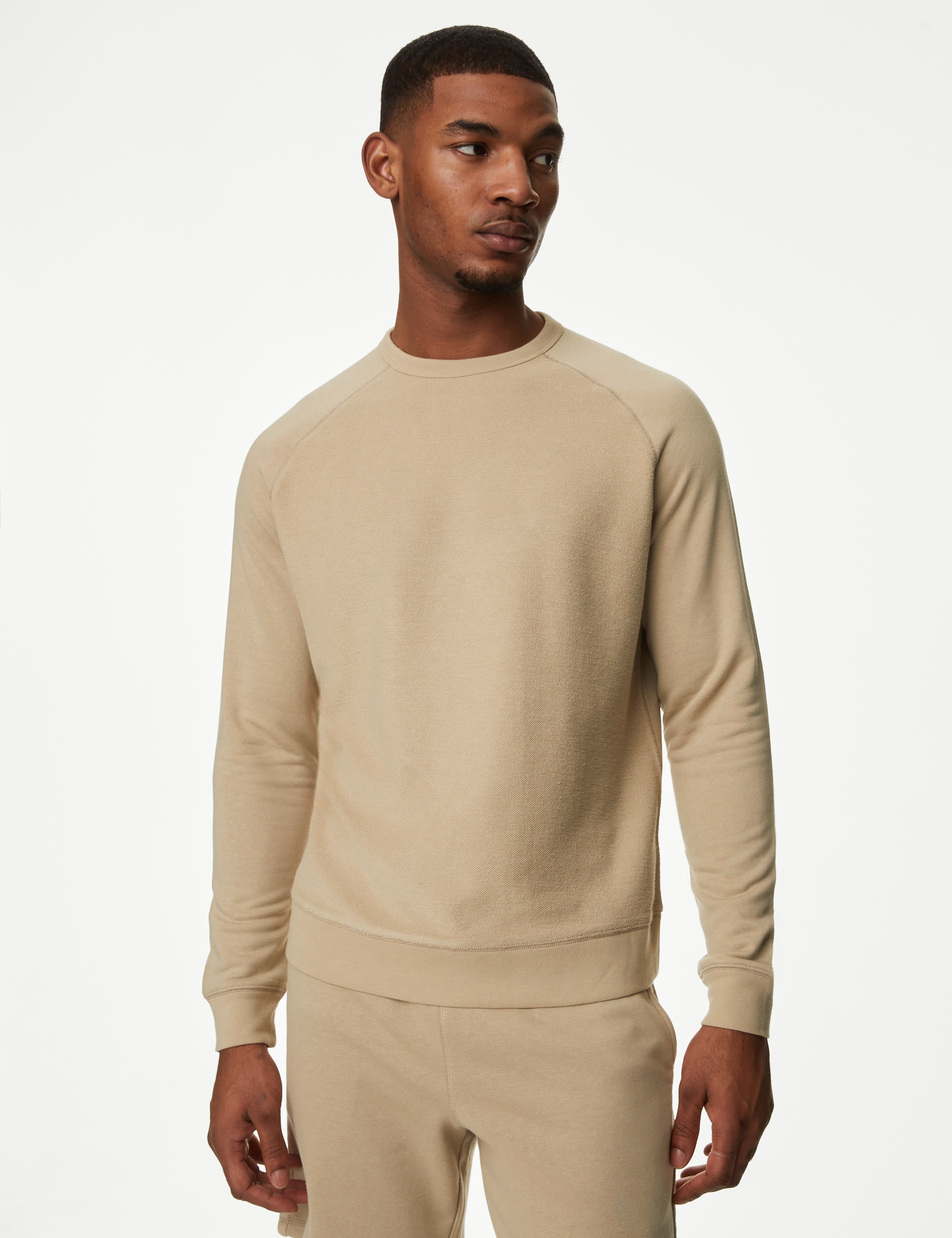 Cotton Rich Loungewear Sweatshirt 1 of 5