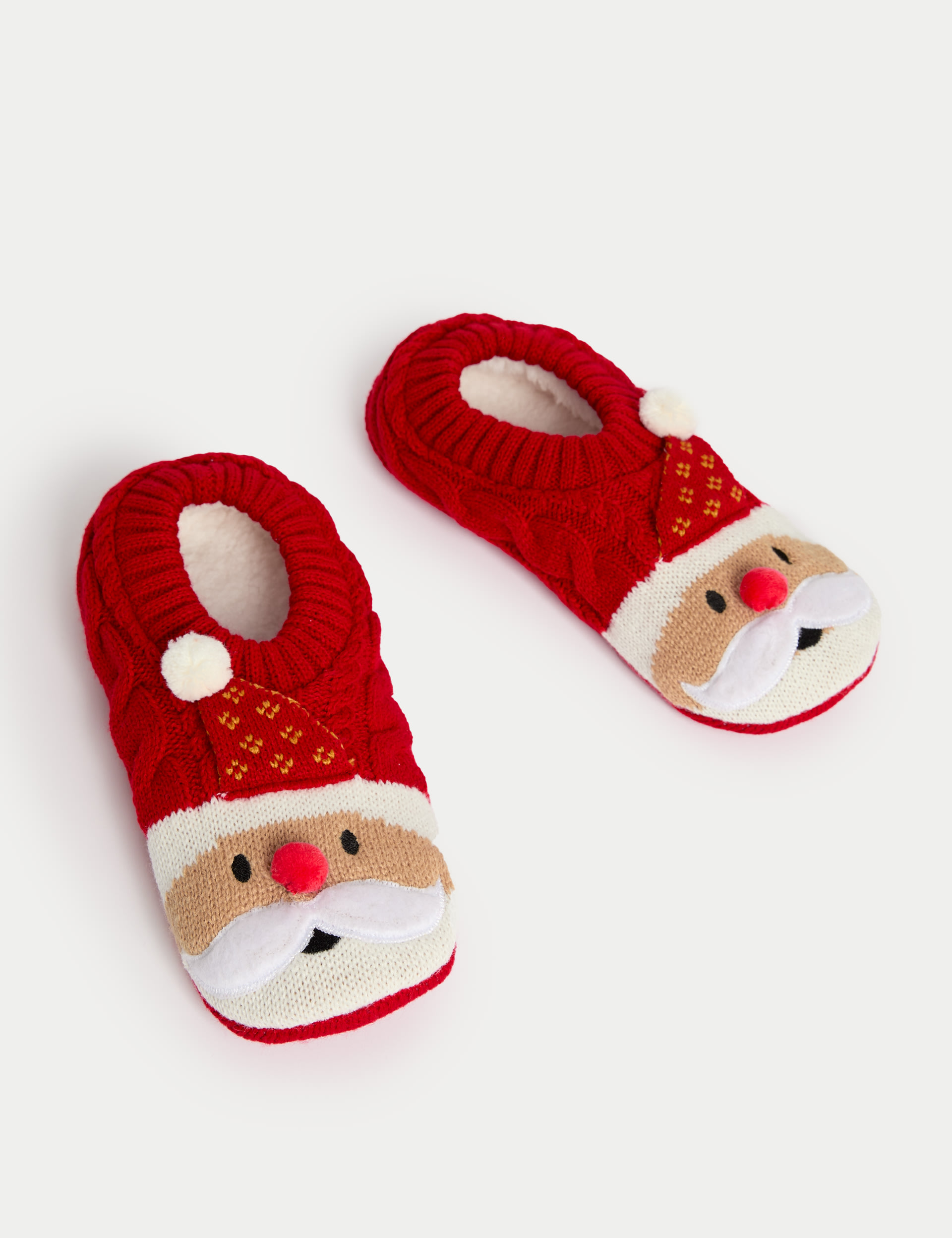 Santa Slipper Socks 2 of 4