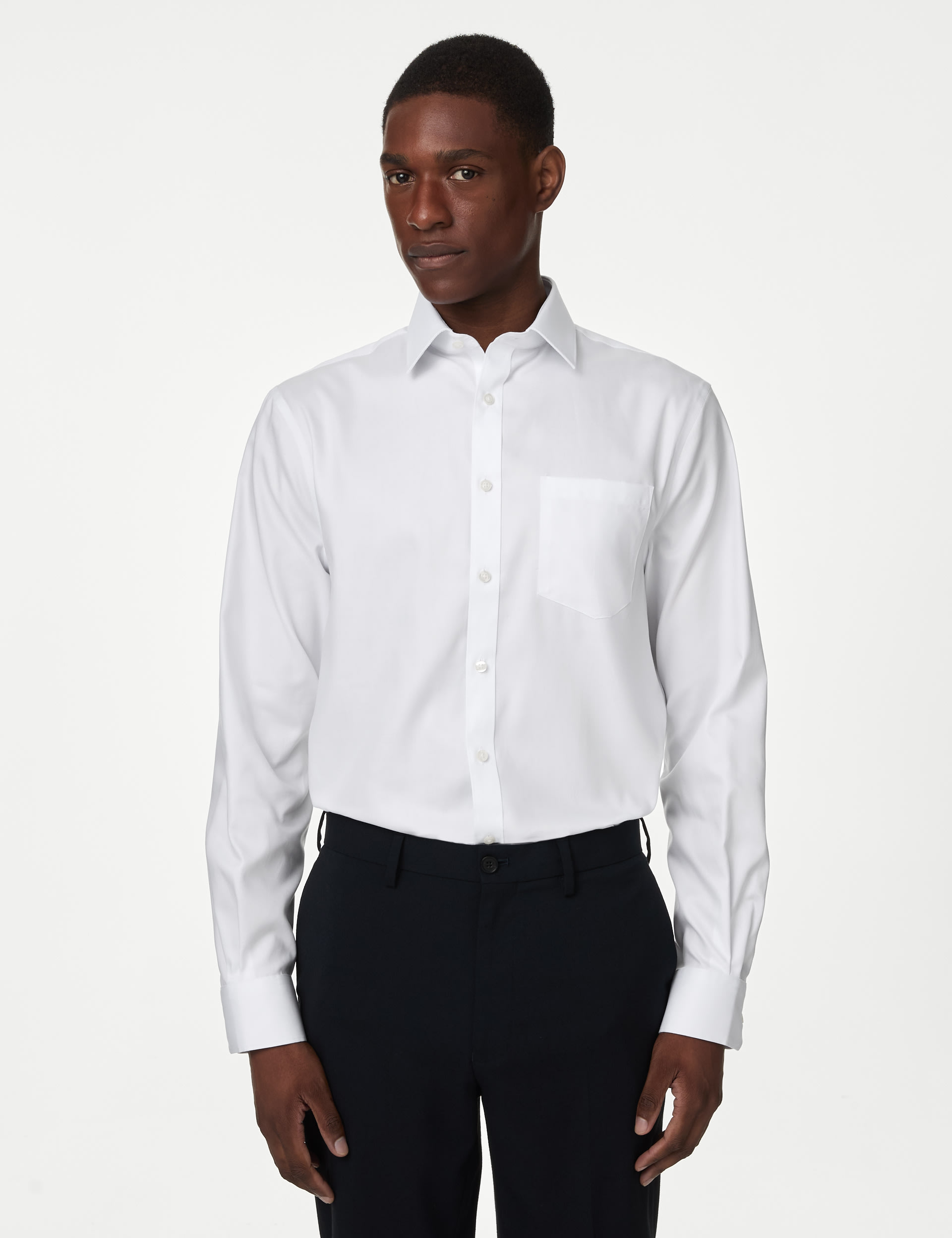 Regular Fit Non Iron Pure Cotton Shirt 4 of 5