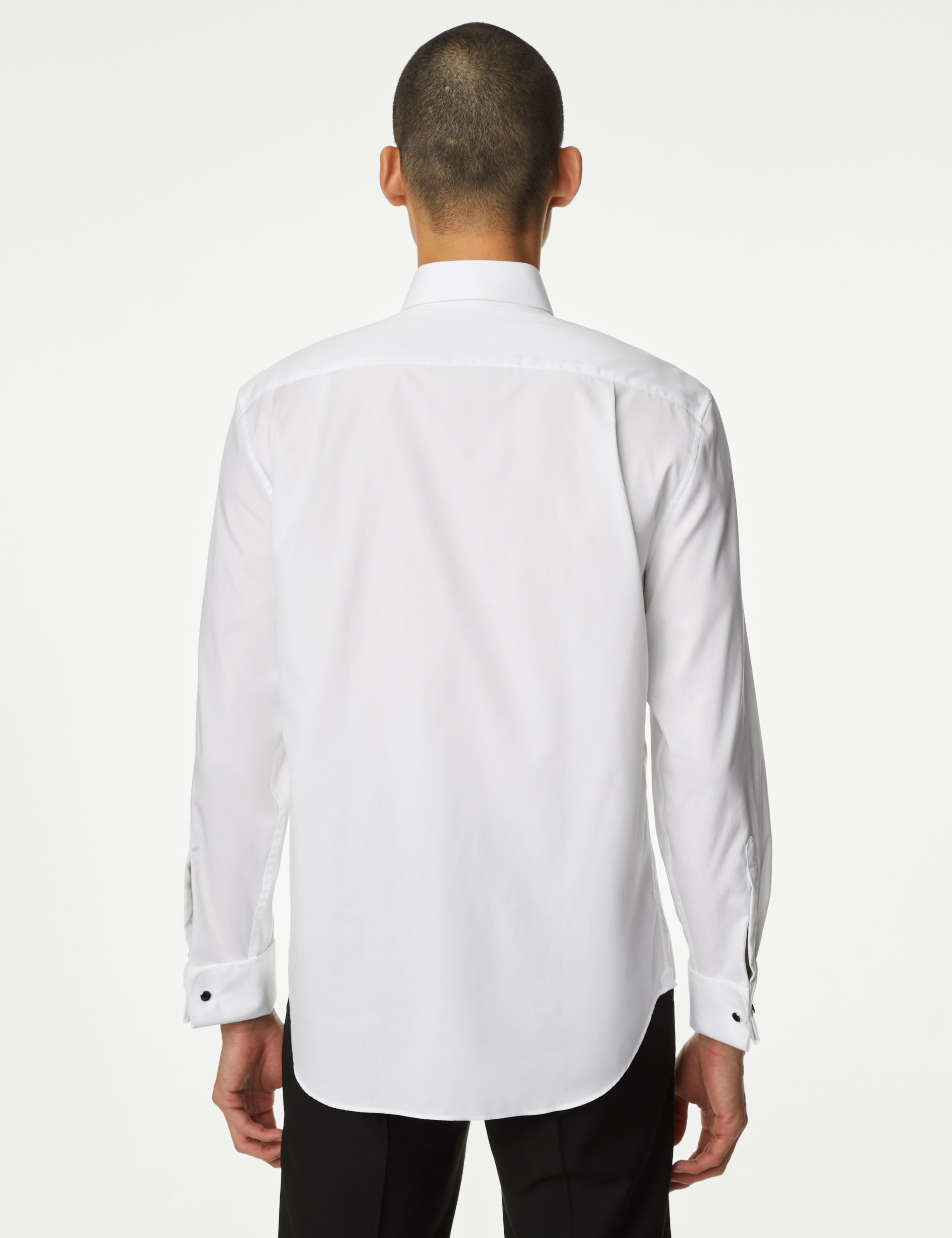 Regular Fit Luxury Cotton Double Cuff Dress Shirt 5 of 9