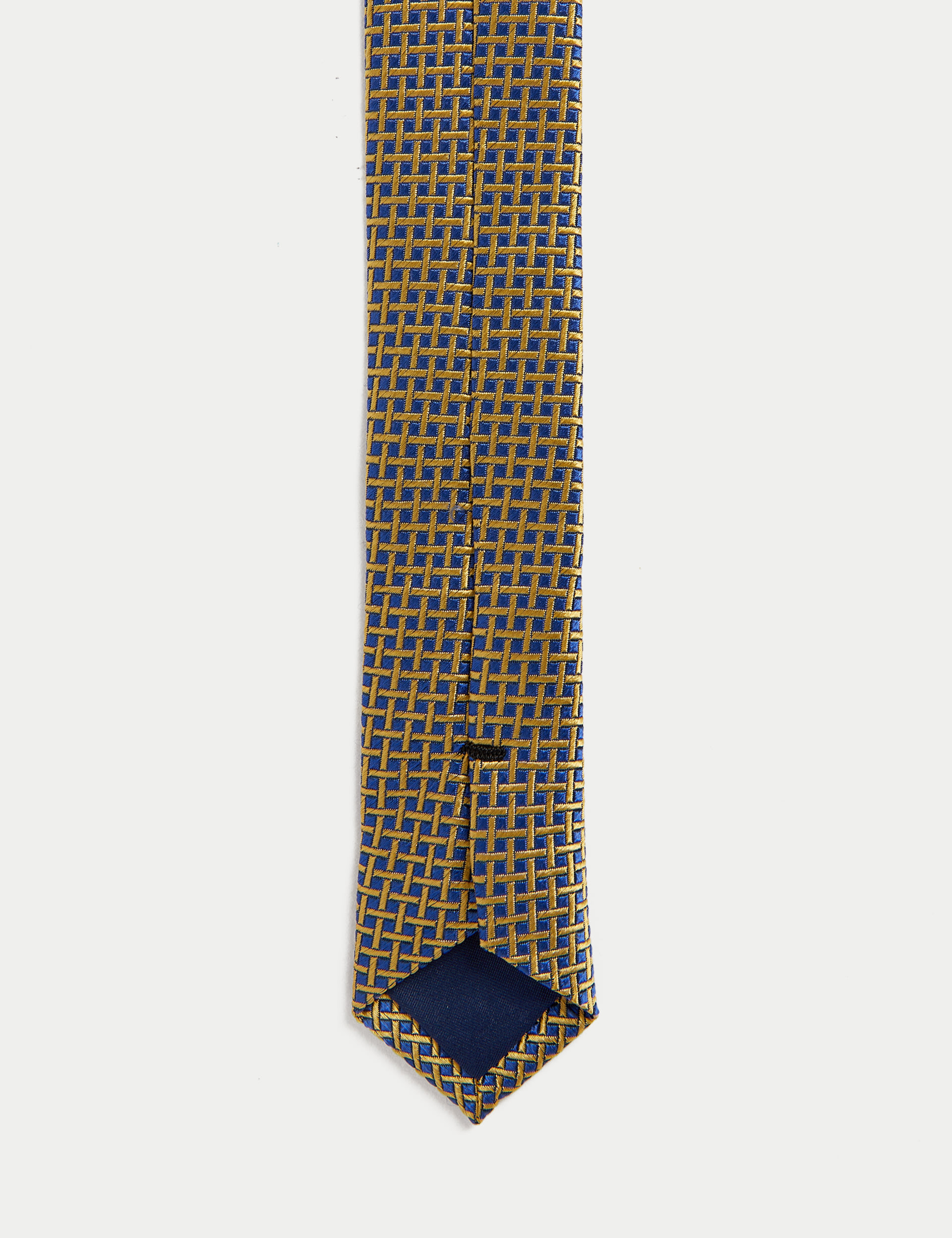 Geometric Pure Silk Tie 2 of 2