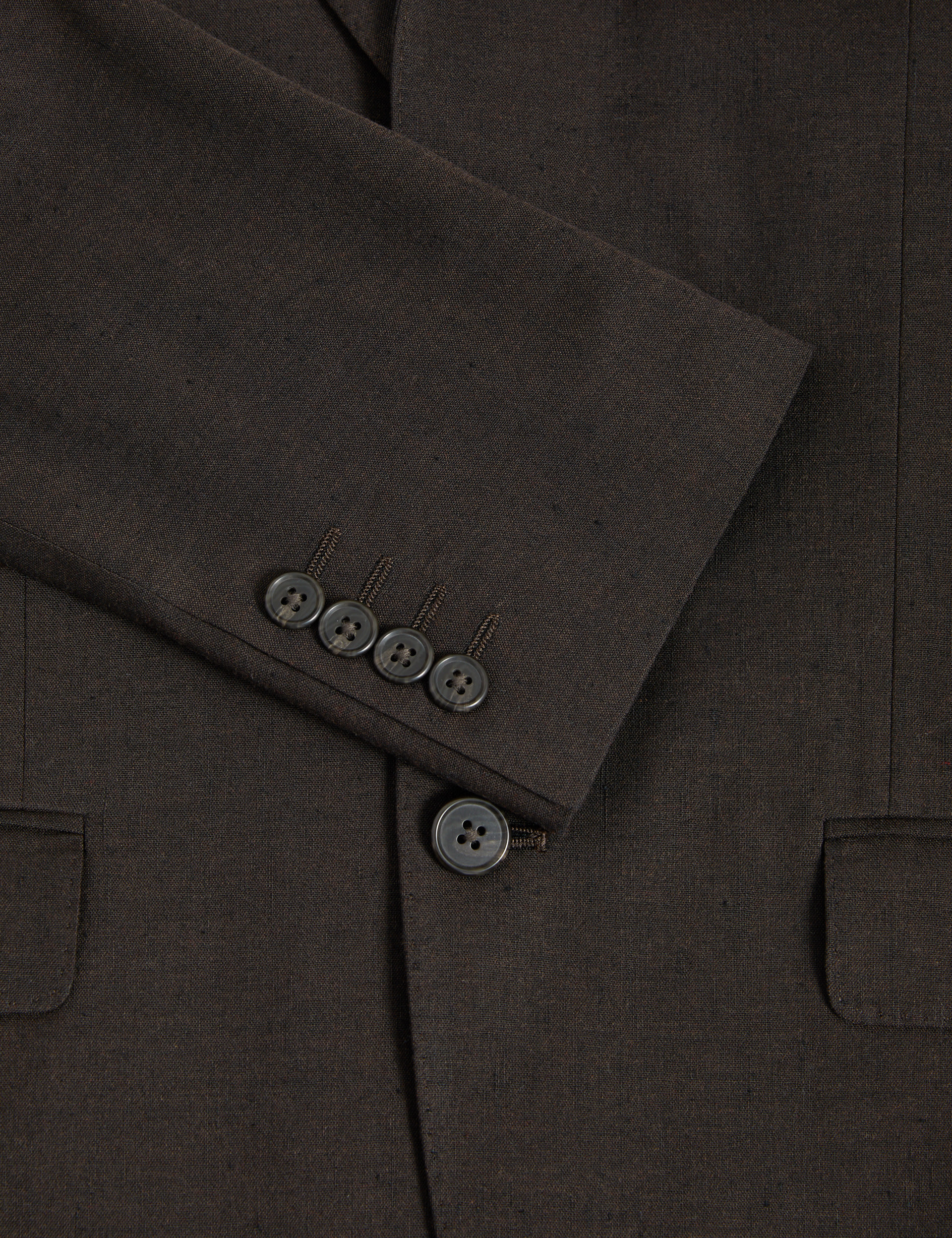 Tailored Fit Italian Linen Miracle™ Suit Jacket 4 of 8